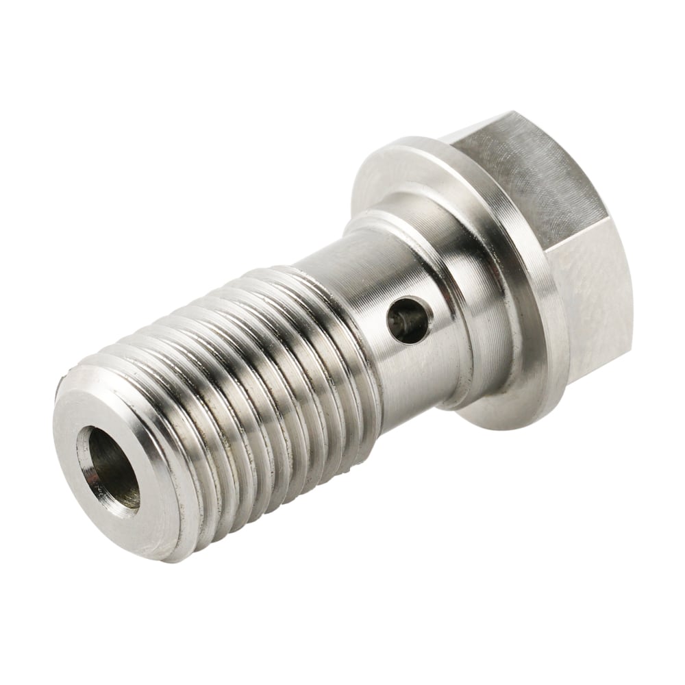 M10 x 1.0 Titanium Ti Banjo Bolt For Brembo Single Brake Line