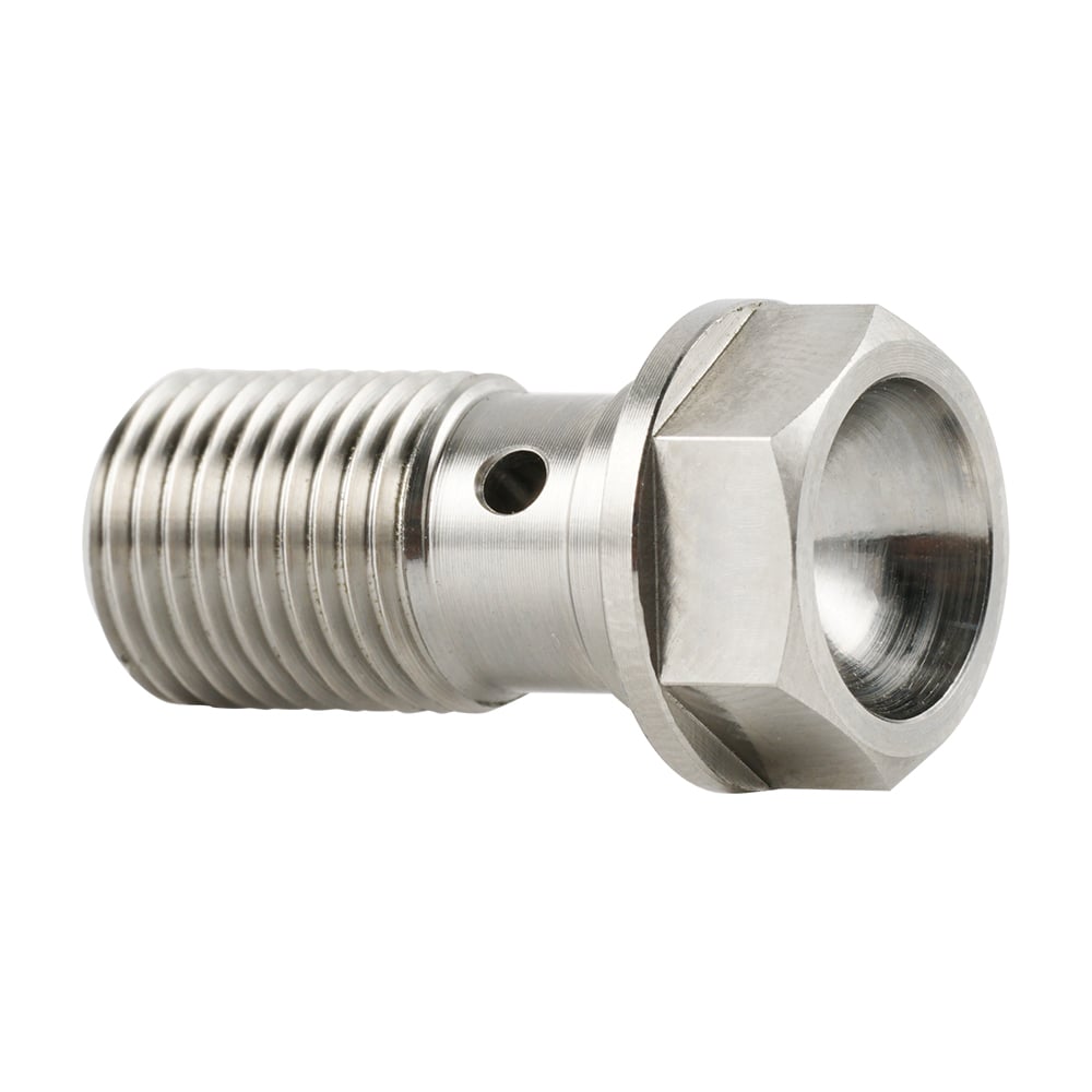 M10 x 1.0 Titanium Ti Banjo Bolt For Brembo Single Brake Line