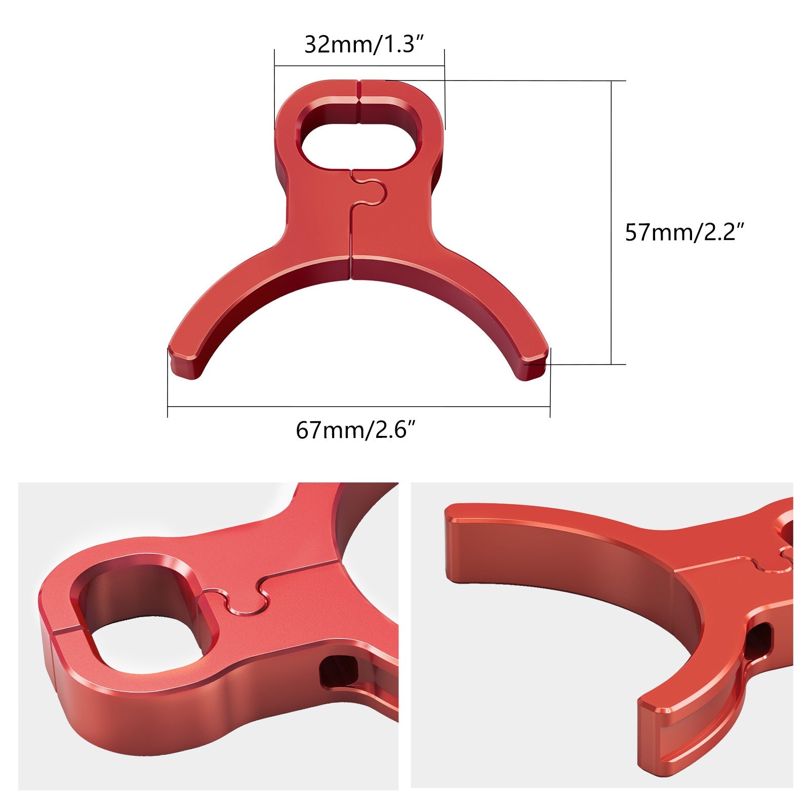 Front Brake Hose Line Guide Clamp For Husqvarna 701 Enduro Supermoto Norden 901
