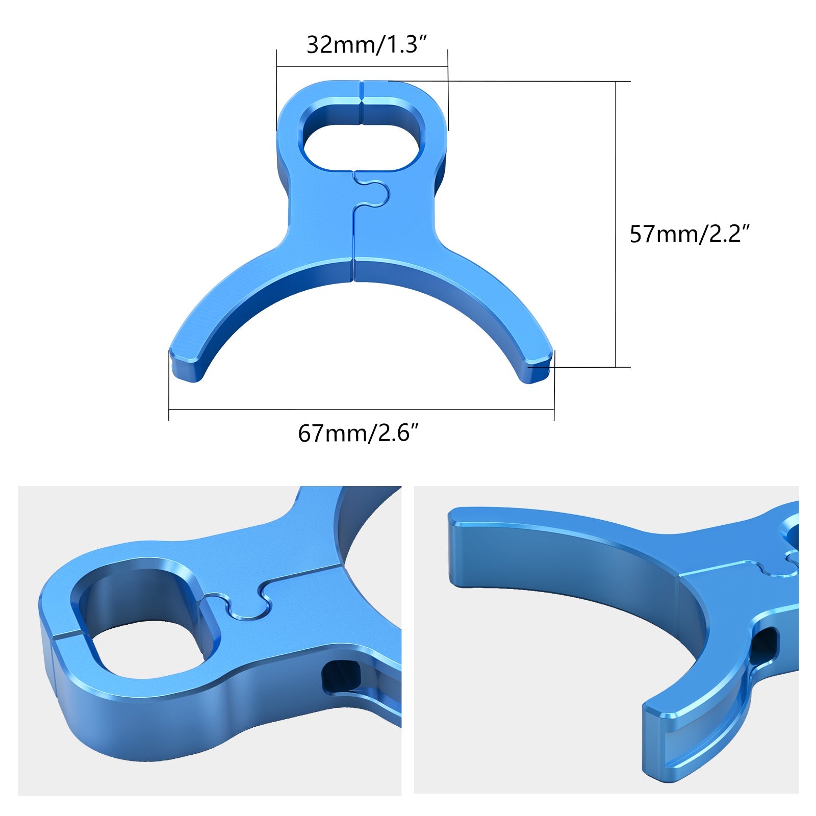 Front Brake Hose Line Guide Clamp For Husqvarna 701 Enduro Supermoto Norden 901