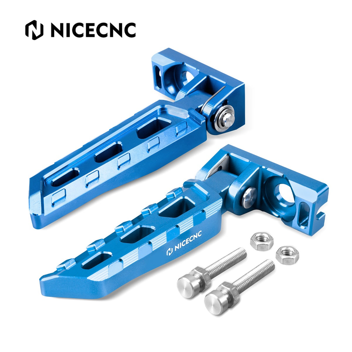Chain Tensioner Adjuster Blocks & Rear Stunt Pegs For Surron Light Bee X/ S/ L1E Segway X160 X260
