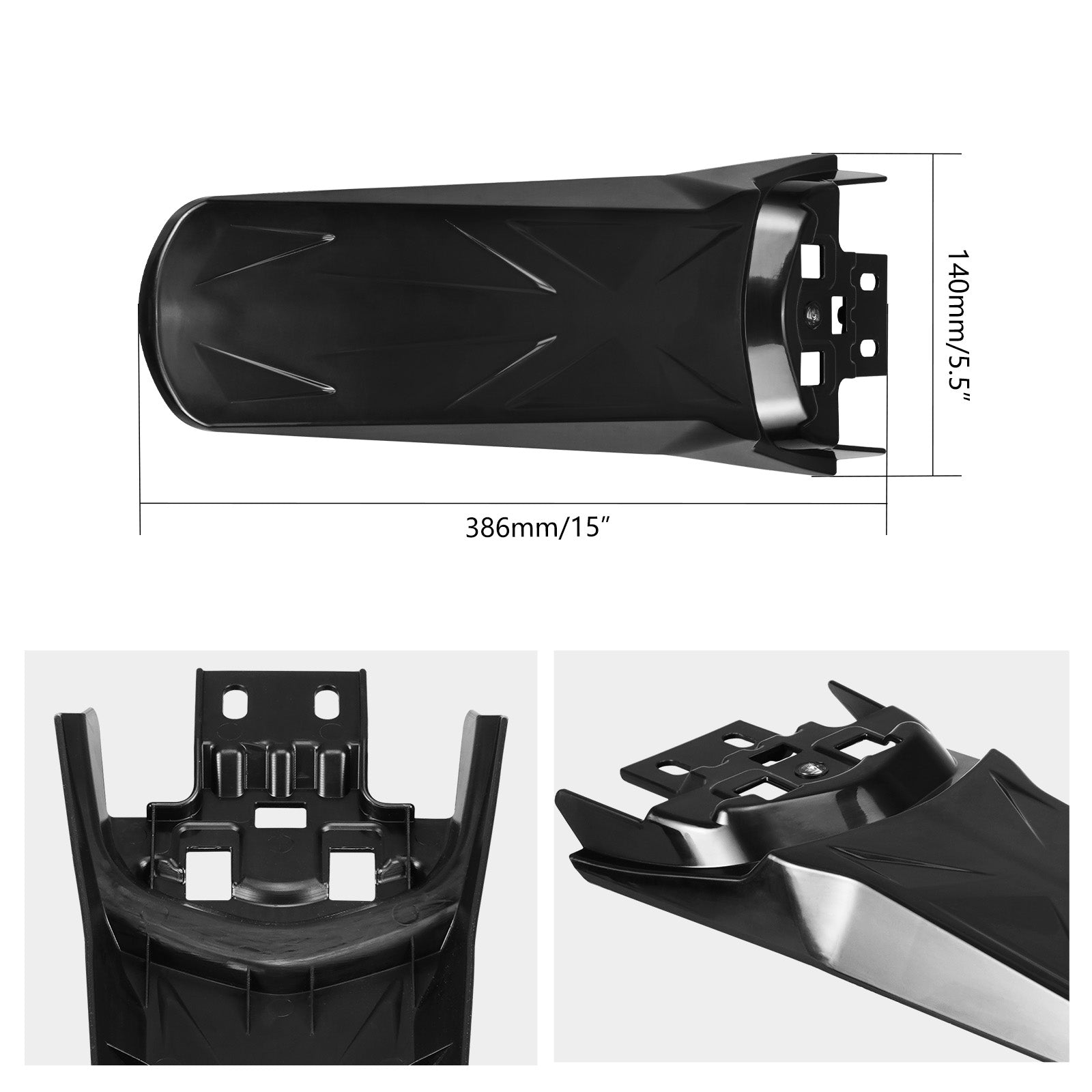 Tail Light Mounting Bracket & Extended Rear Fender For Surron Light Bee X/ S