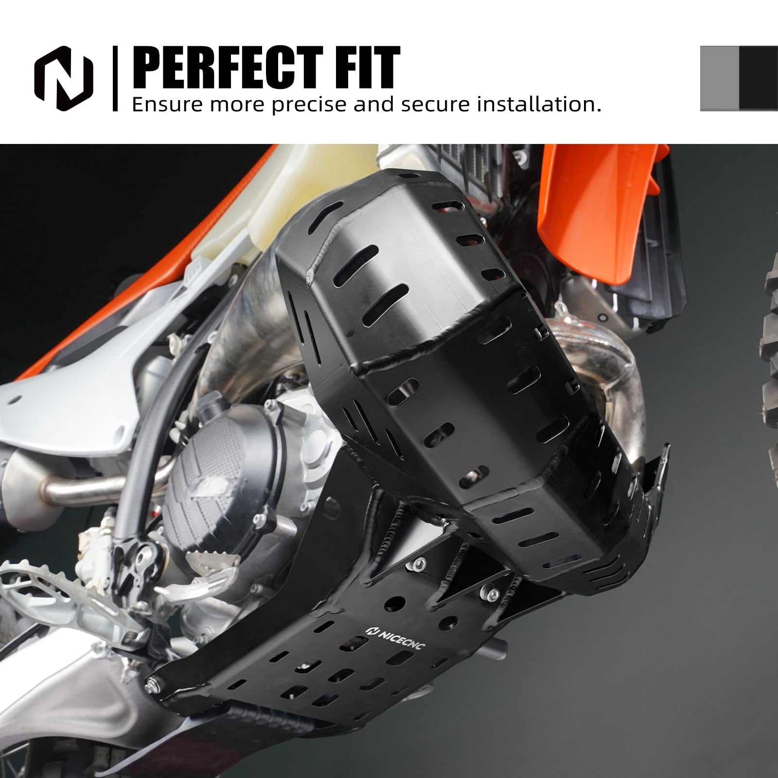 Skid Plate with Pipe Guard For GasGas 250/ 300 EC/ EX/ MC 2024