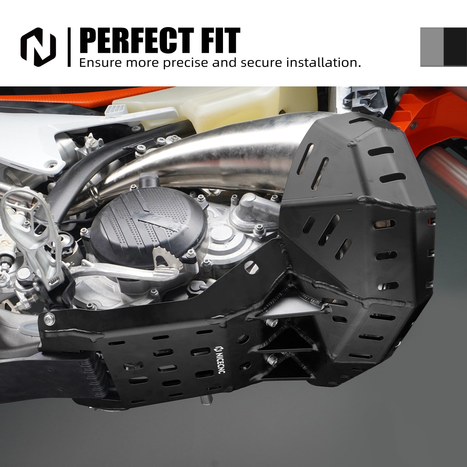 Skid Plate with Pipe Guard For GasGas 250/ 300 EC/ EX/ MC 2024