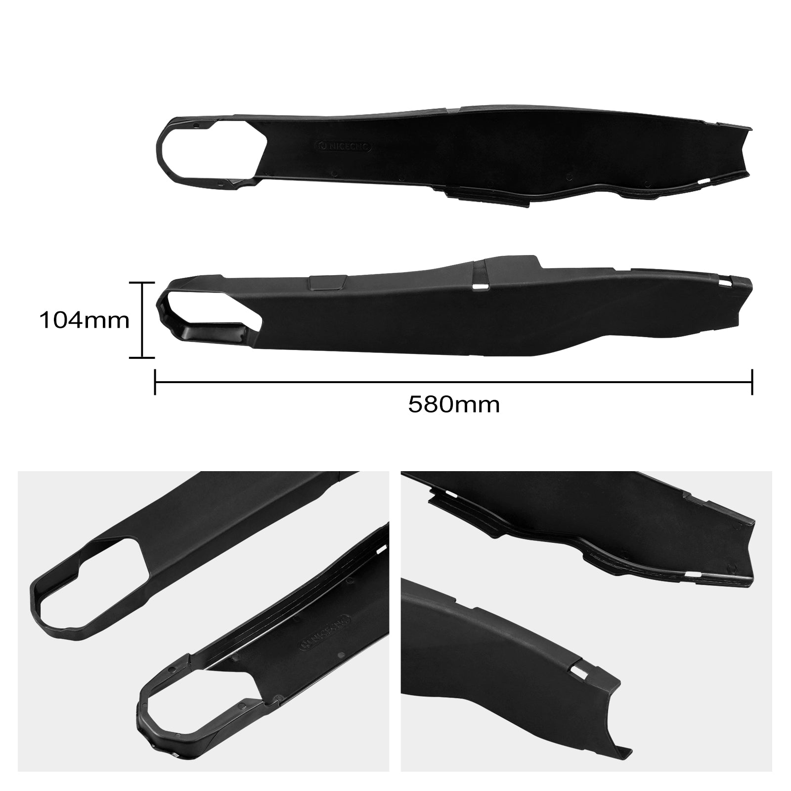Rear Swingarm Guards For KTM 350 500 EXC-F 2024-2026