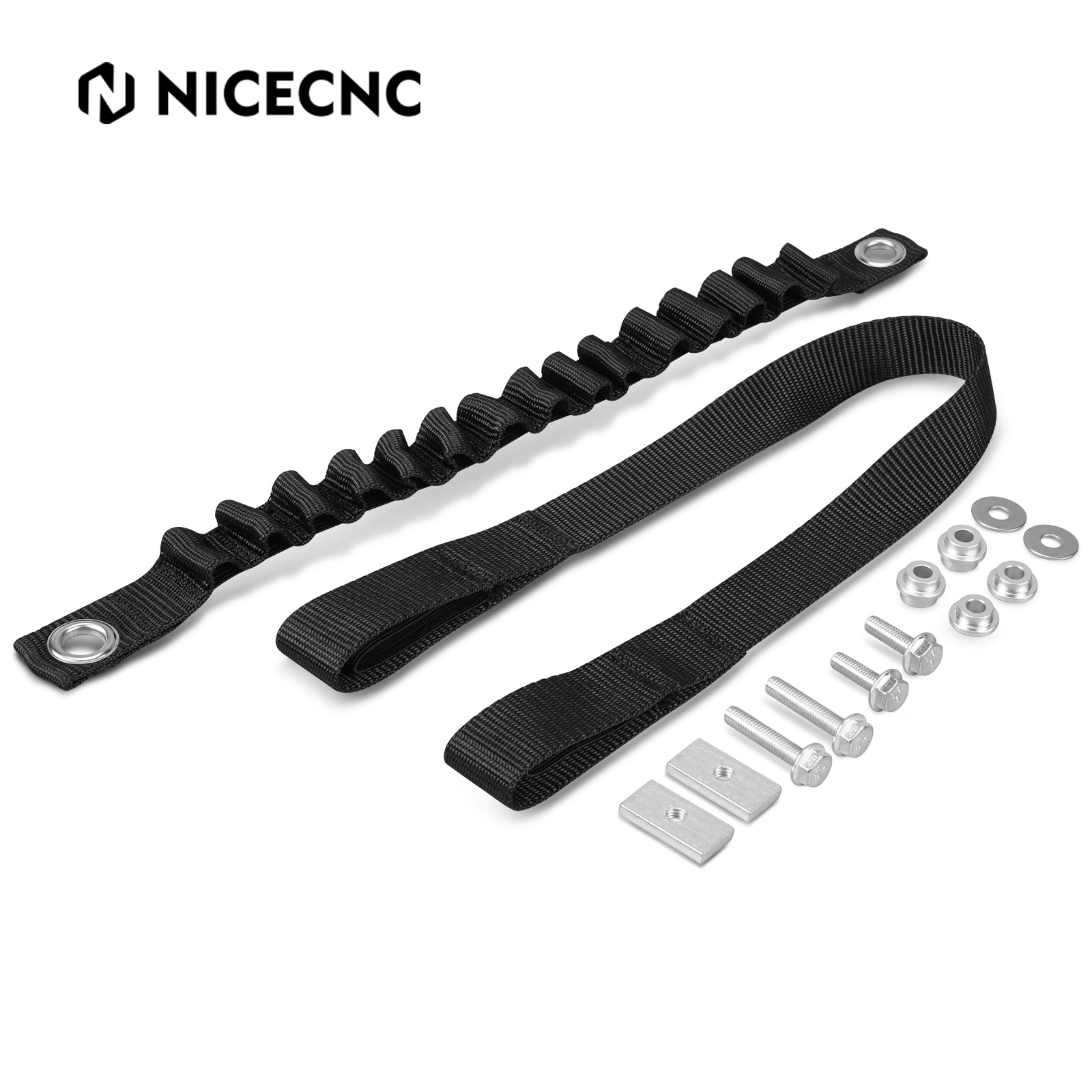 Front Rear Lift Pull Strap Kit For KTM 150-500 EXC XCW Husqvarna 150-501 TE FE 24-26