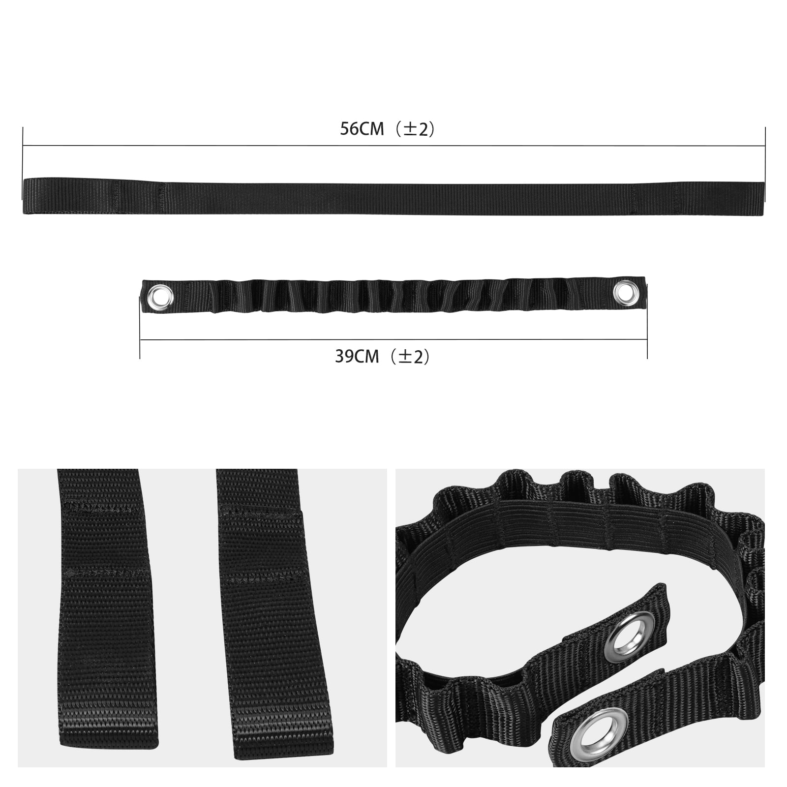 Front Rear Lift Pull Strap Kit For KTM 150-500 EXC XCW Husqvarna 150-501 TE FE 24-26