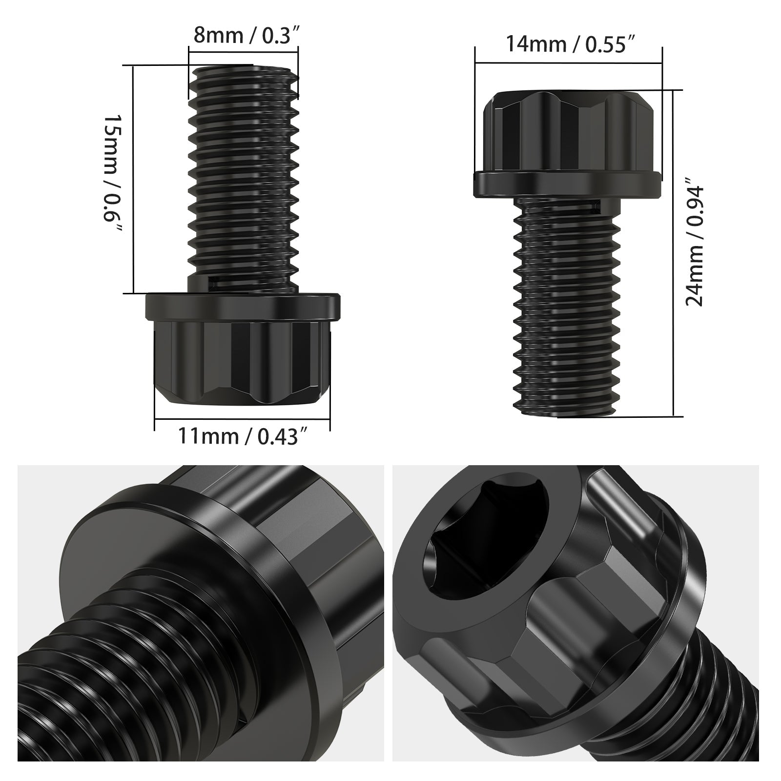 48T Rear Sprocket & Sprocket Bolts For Surron Light Bee X S Segway X160 X260