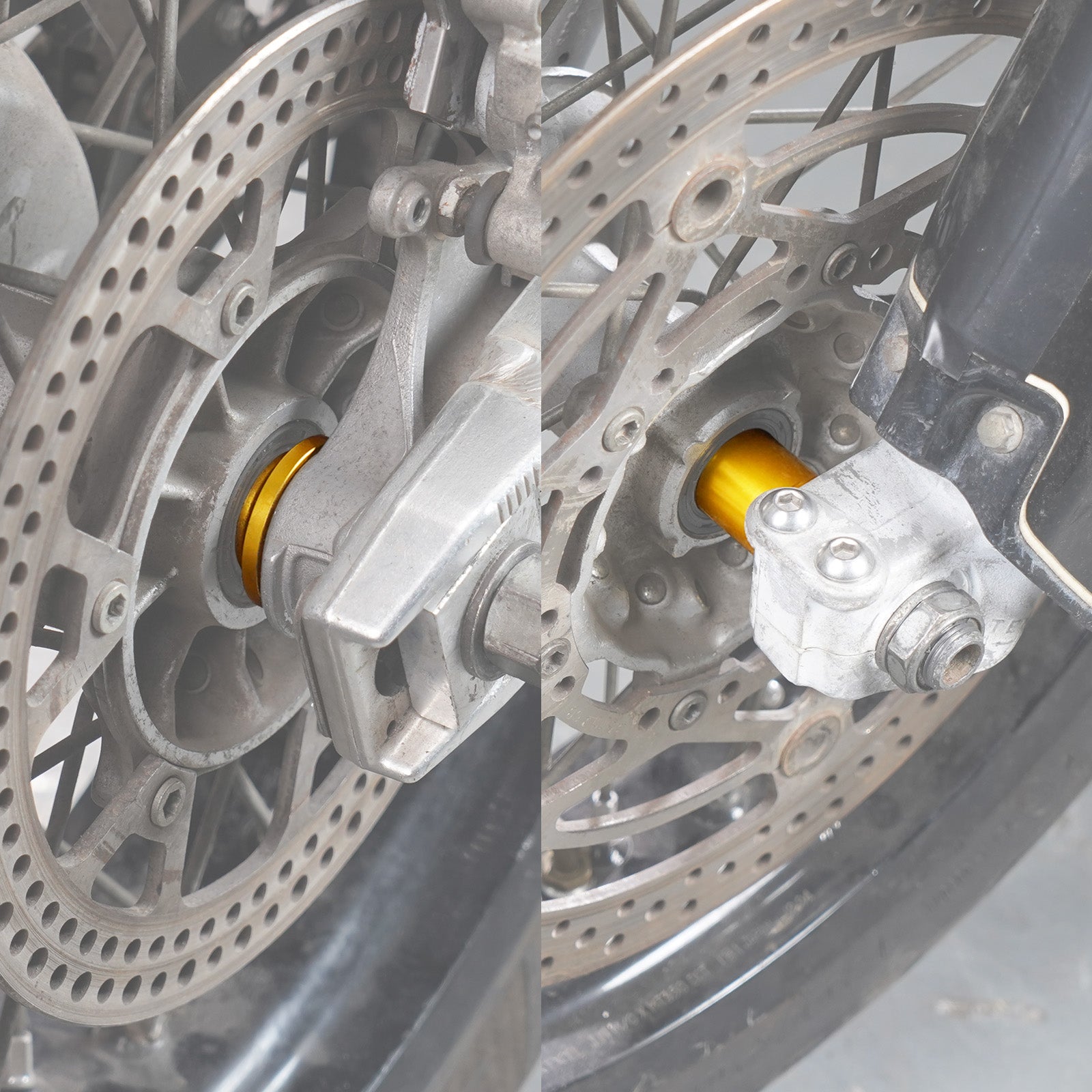 Front Rear Wheel Spacers Set For Suzuki DRZ400S DRZ400E DRZ400SM