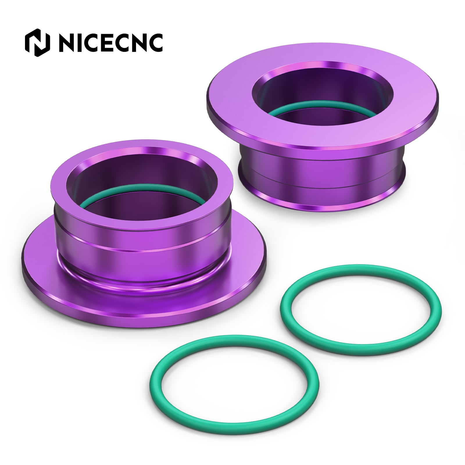 Front Rear Wheel Spacers Hub Collars Kit For Stark Varg EX MX 2024-2025