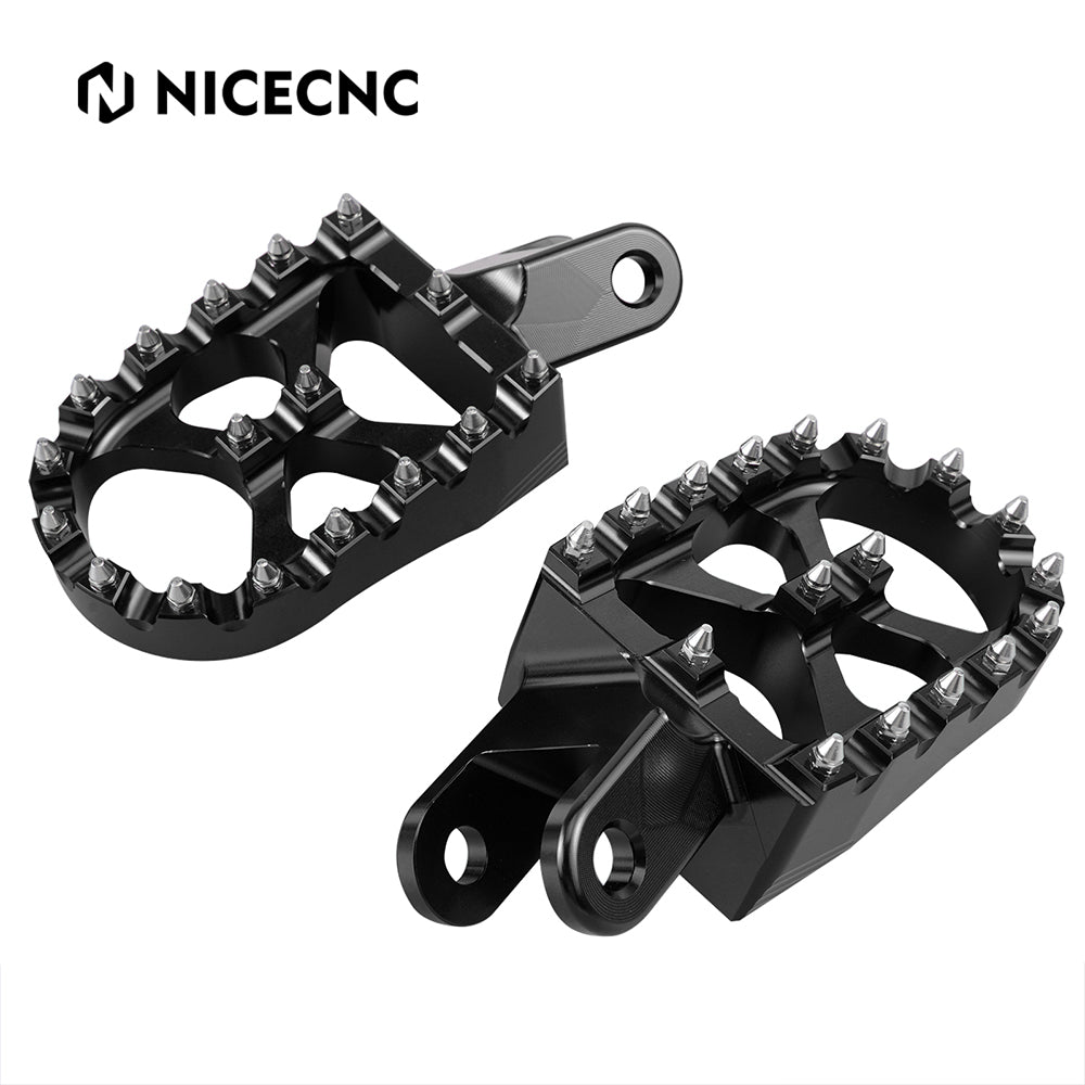 Enlarged Wide Foot Pegs Pedals For Honda XR650L 1993-2025 XR 650R 600R 250R 400R