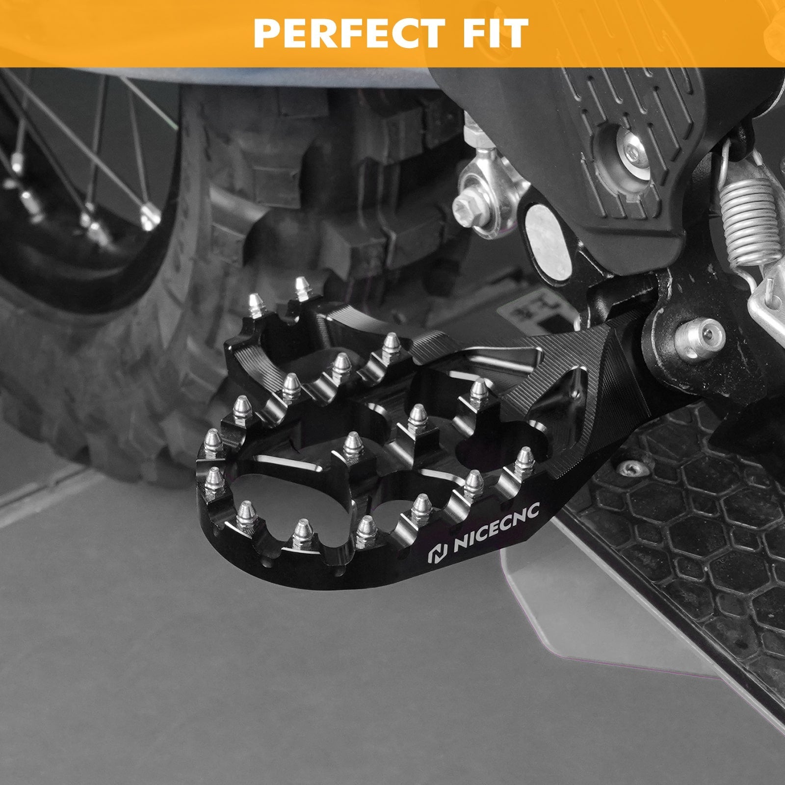 Extender Foot Pegs For KTM 350 500 EXC-F 2024-2025