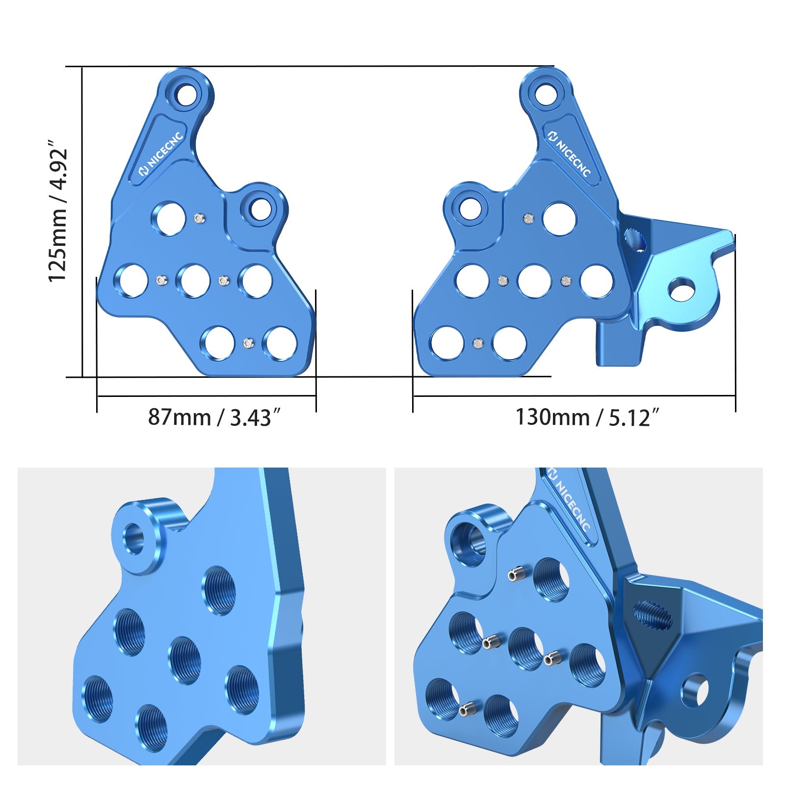Foot Pegs Bracket Package Footrest Support Brace Kickstand For Surron Light Bee X S Segway X160 X260