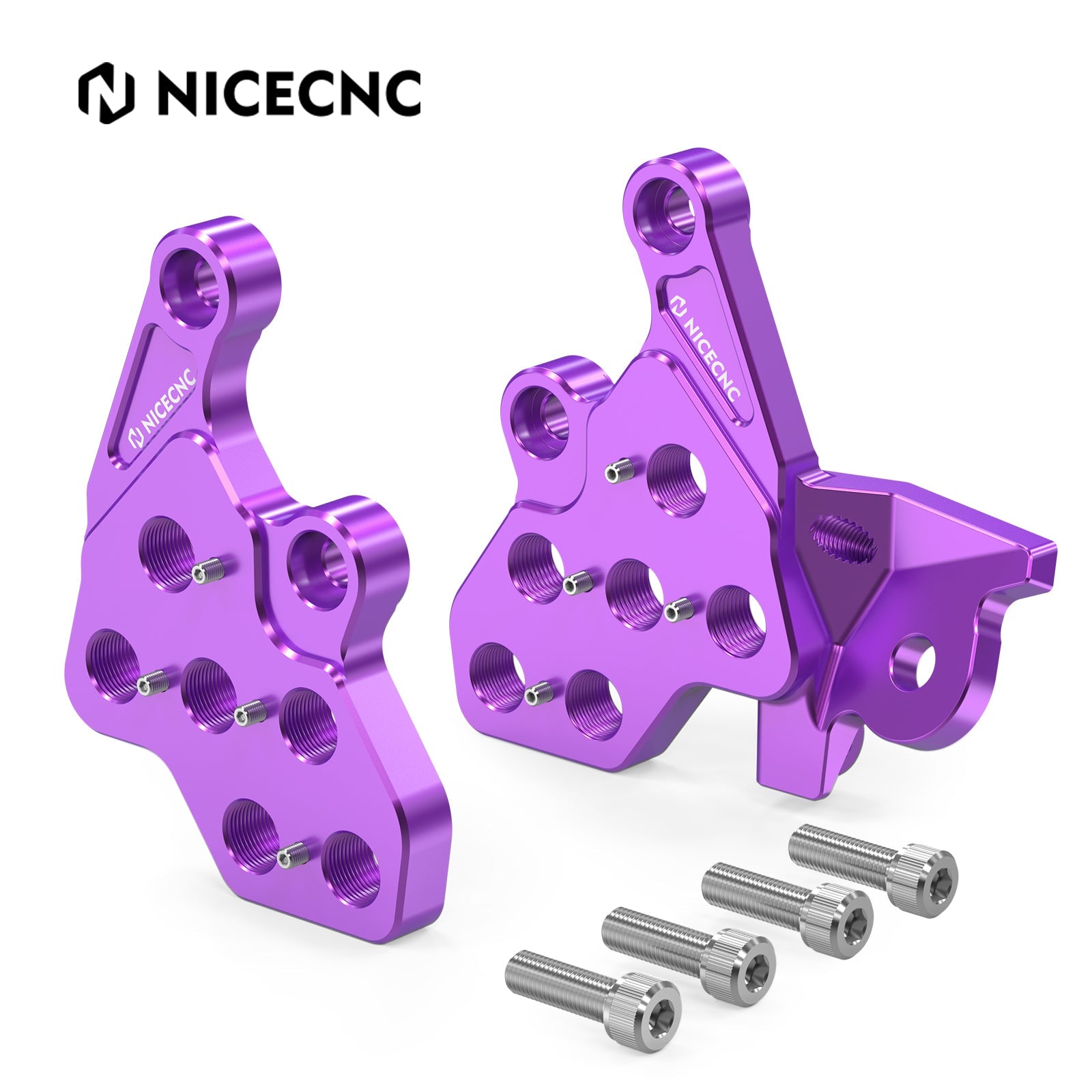 Extender Foot Pegs & Bracket Package For Surron Light Bee X / S Segway X160 X260 2017-2024