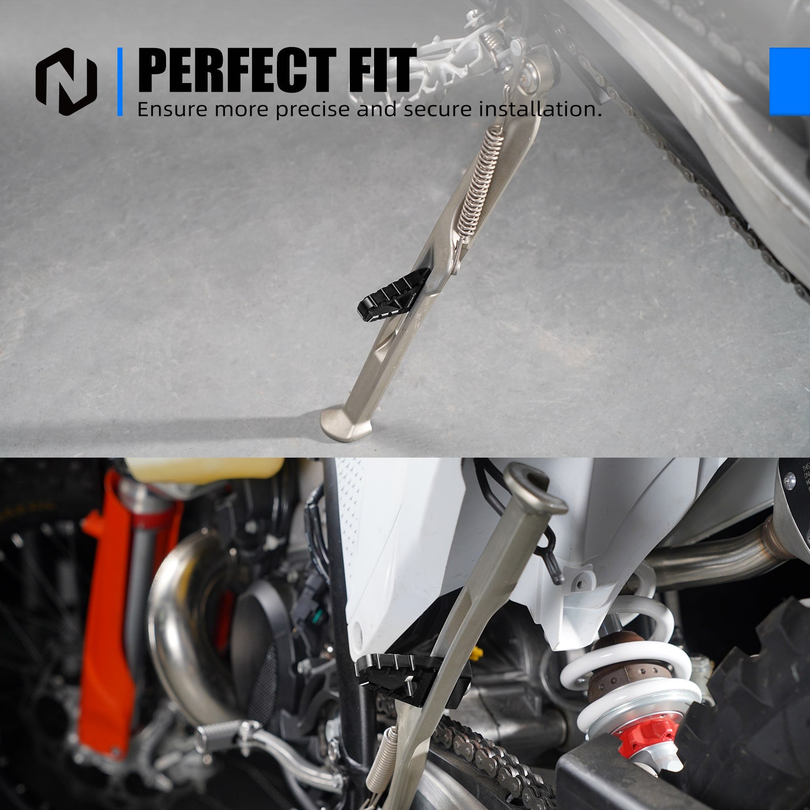 Side Stand Kickstand Peg For KTM 350 500 EXC-F 2024-2025