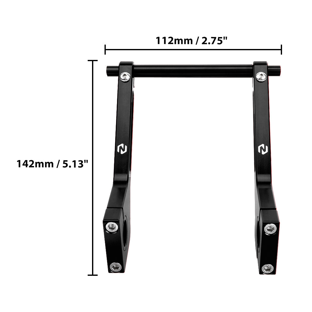 Roadbook Mounting Arms + GPS Holder Bar Clamp For KTM 690 Enduro SMC R 2008-2023