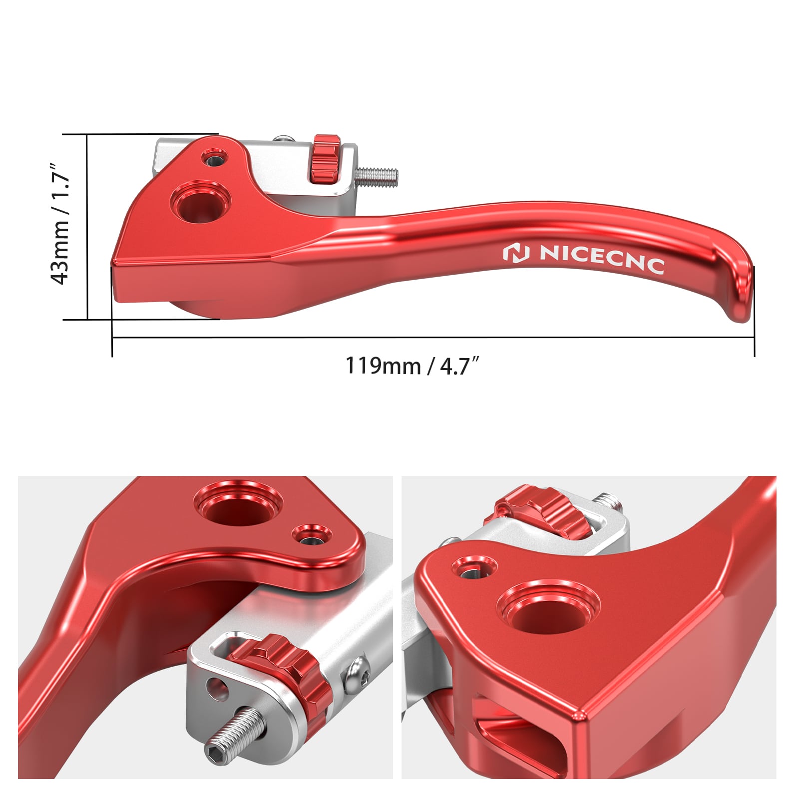 Shorty Brake Clutch Lever Set For KTM Husqvarna Gas Gas Sherco Triumph Brembo System