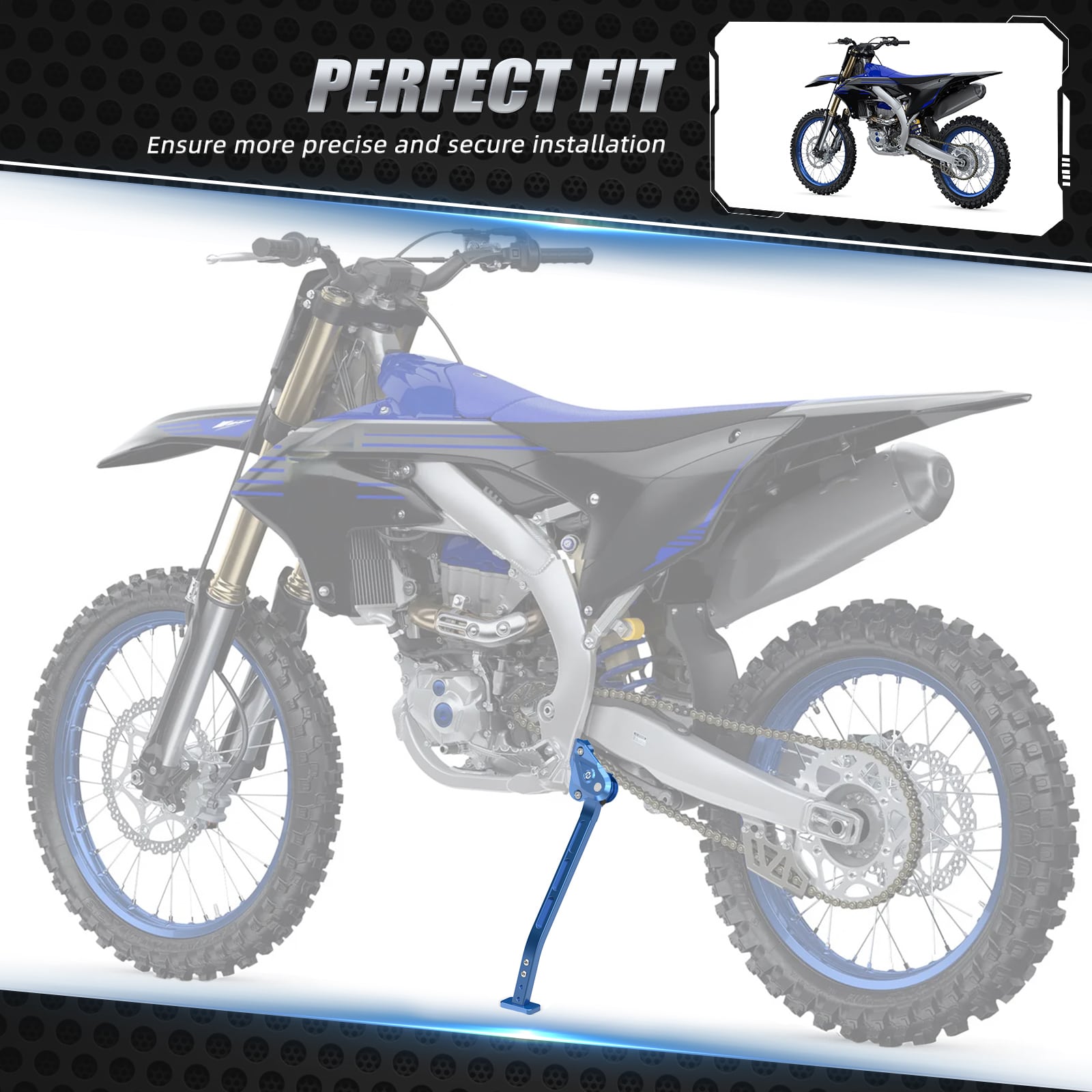 Adjustable Kickstand Aluminum Lowering Link For Yamaha YZ450F 2023-2024