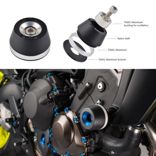 CNC Aluminium Frame Slider Guard Crash Pad Protector For BMW K1200R 2005-2008