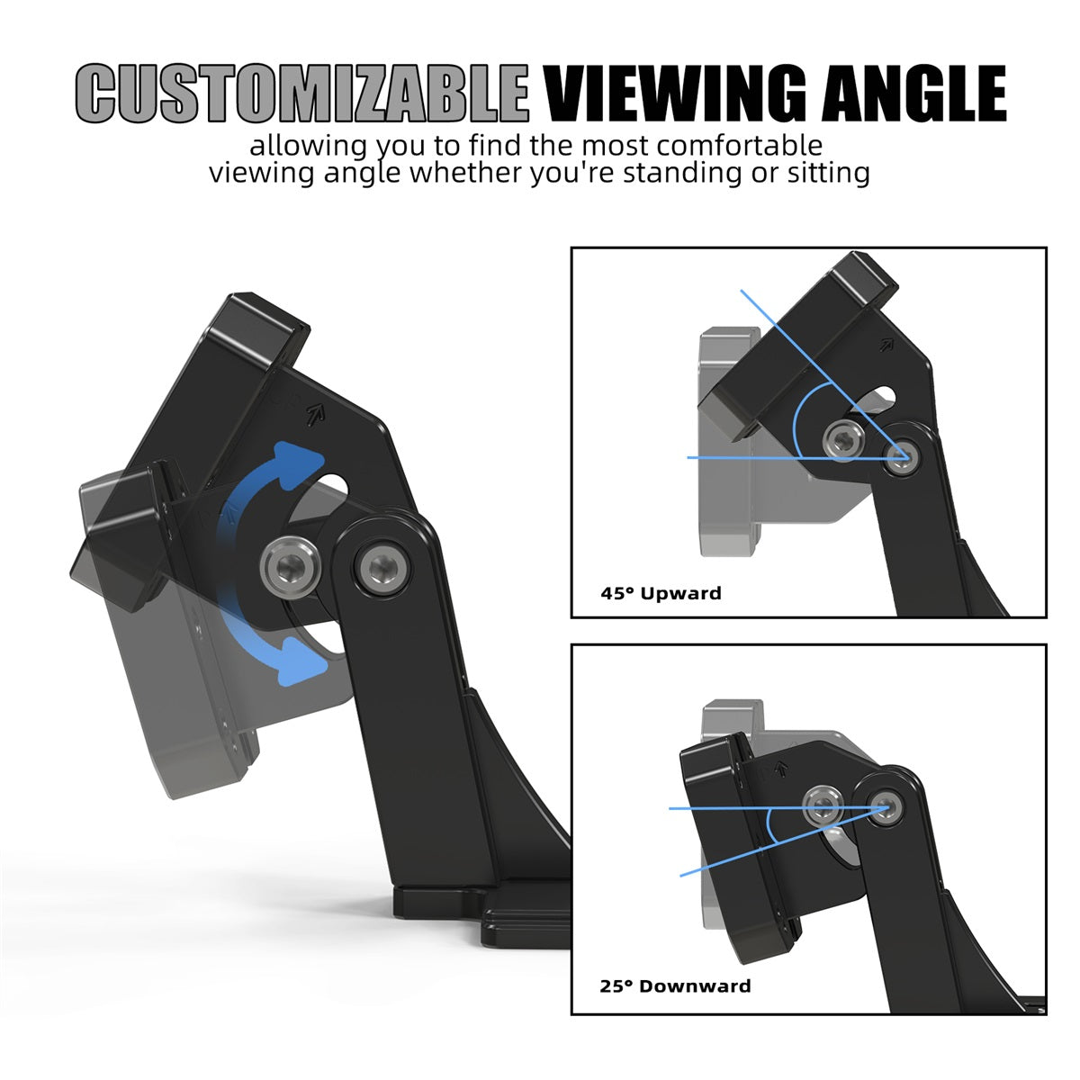 GPS Navigation Phone AMPS Mount Holder For KTM 890 Adventure R 2023-2024