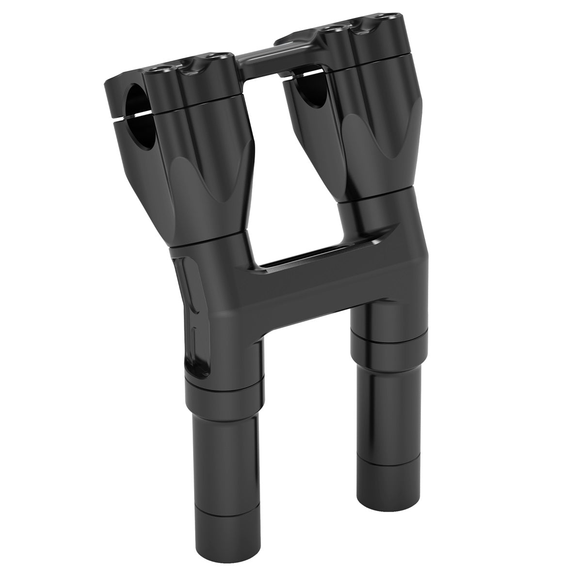 Kickback 1-1/8" Handlebar Riser Kit For Harley Road King Tri Electra Glide Freewheeler
