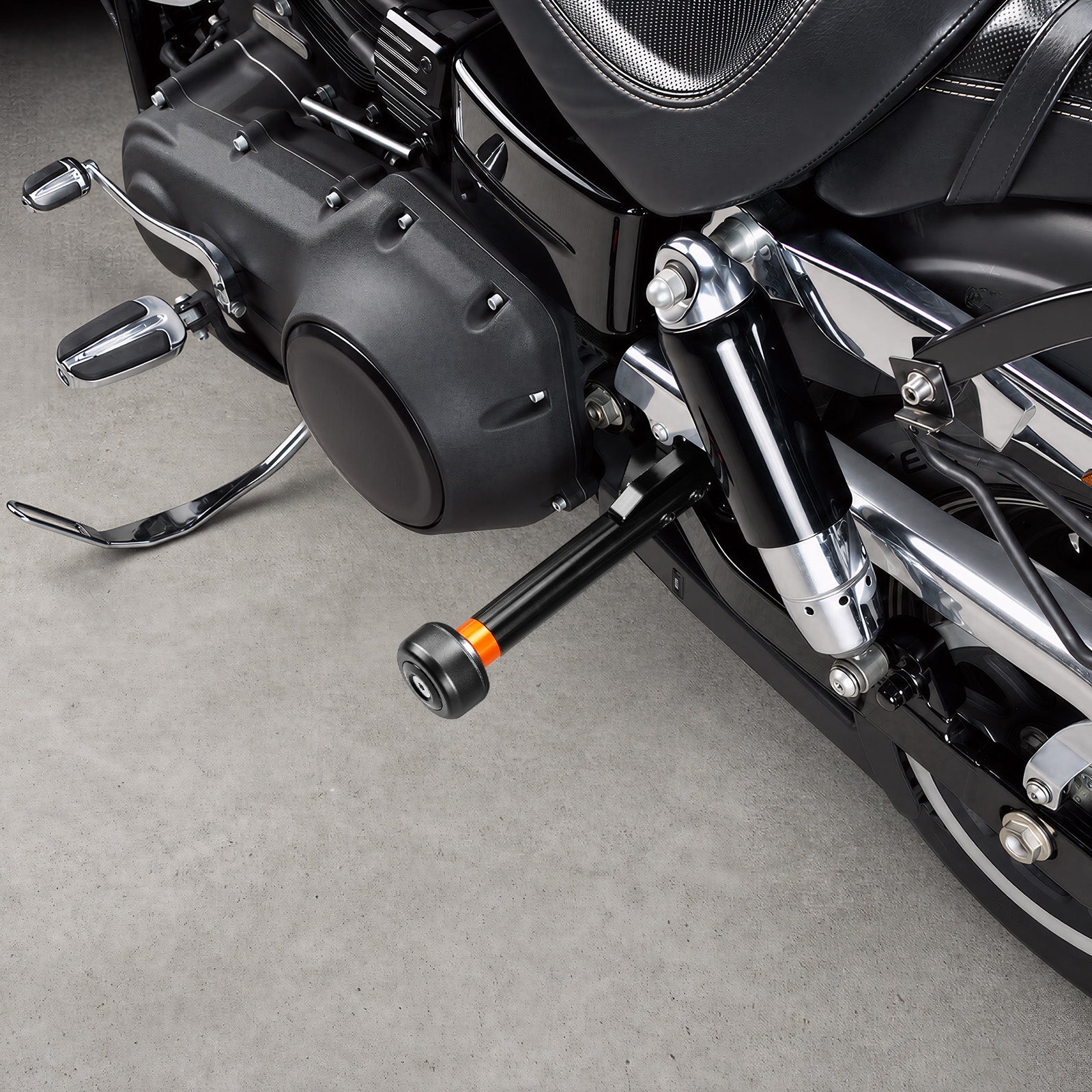 Rear Crash Bar Frame Engine Guard For Harley Dyna 2006-2017