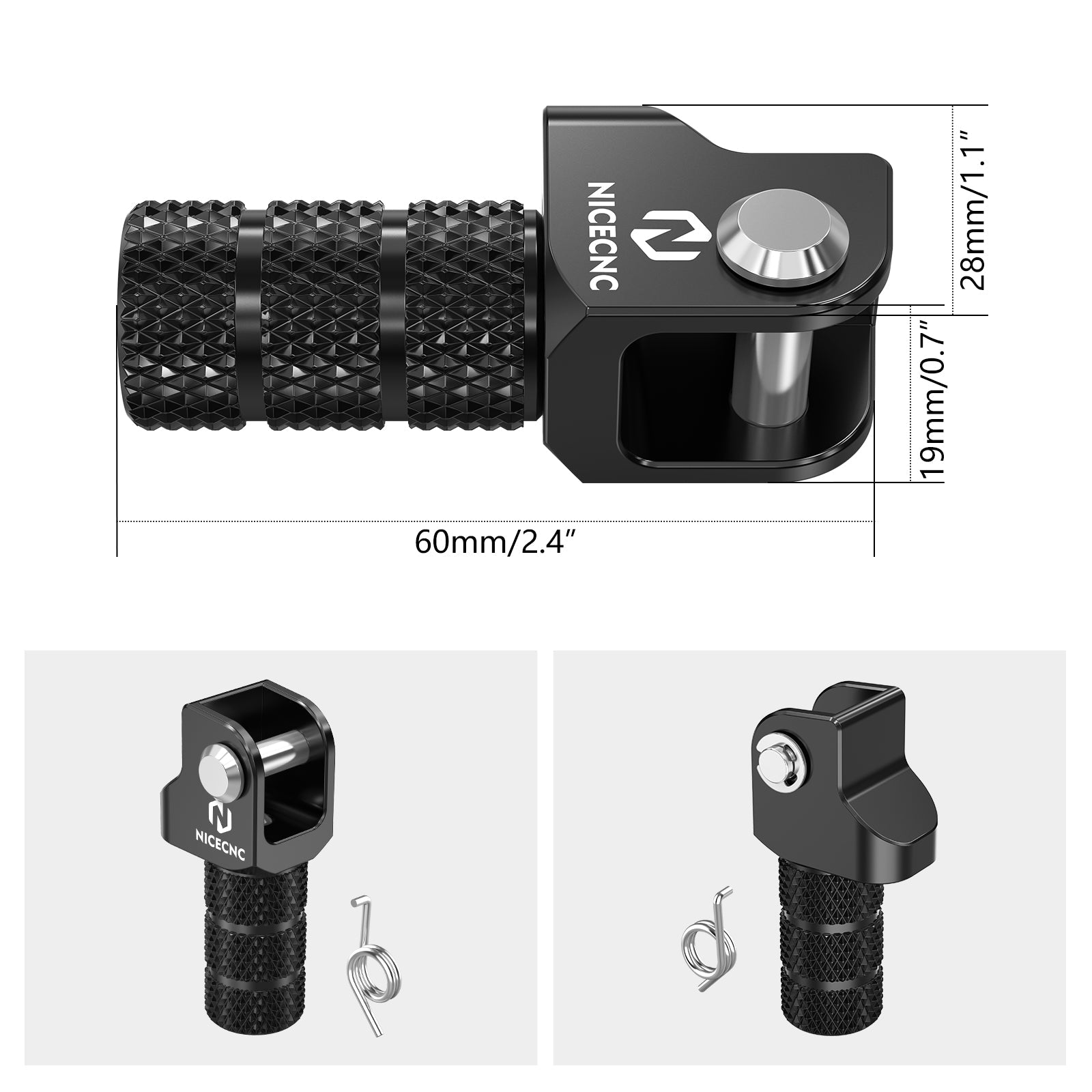 Adjustable Gear Shift Lever Tip For KTM 125 350 500 EXC-F 2004-2015