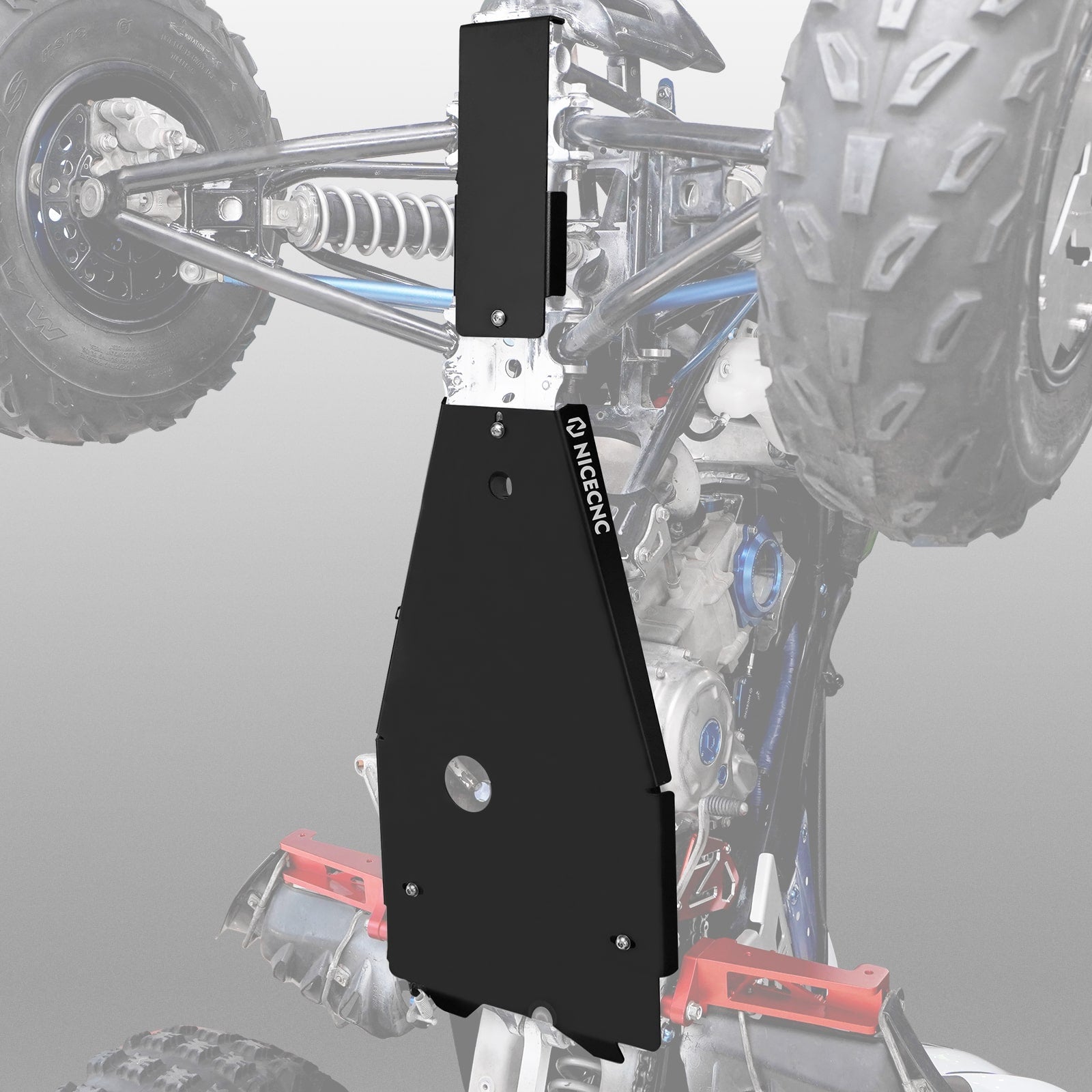 NICECNC Full Chassis Skid Plate For Yamaha Raptor 700 2006-2026