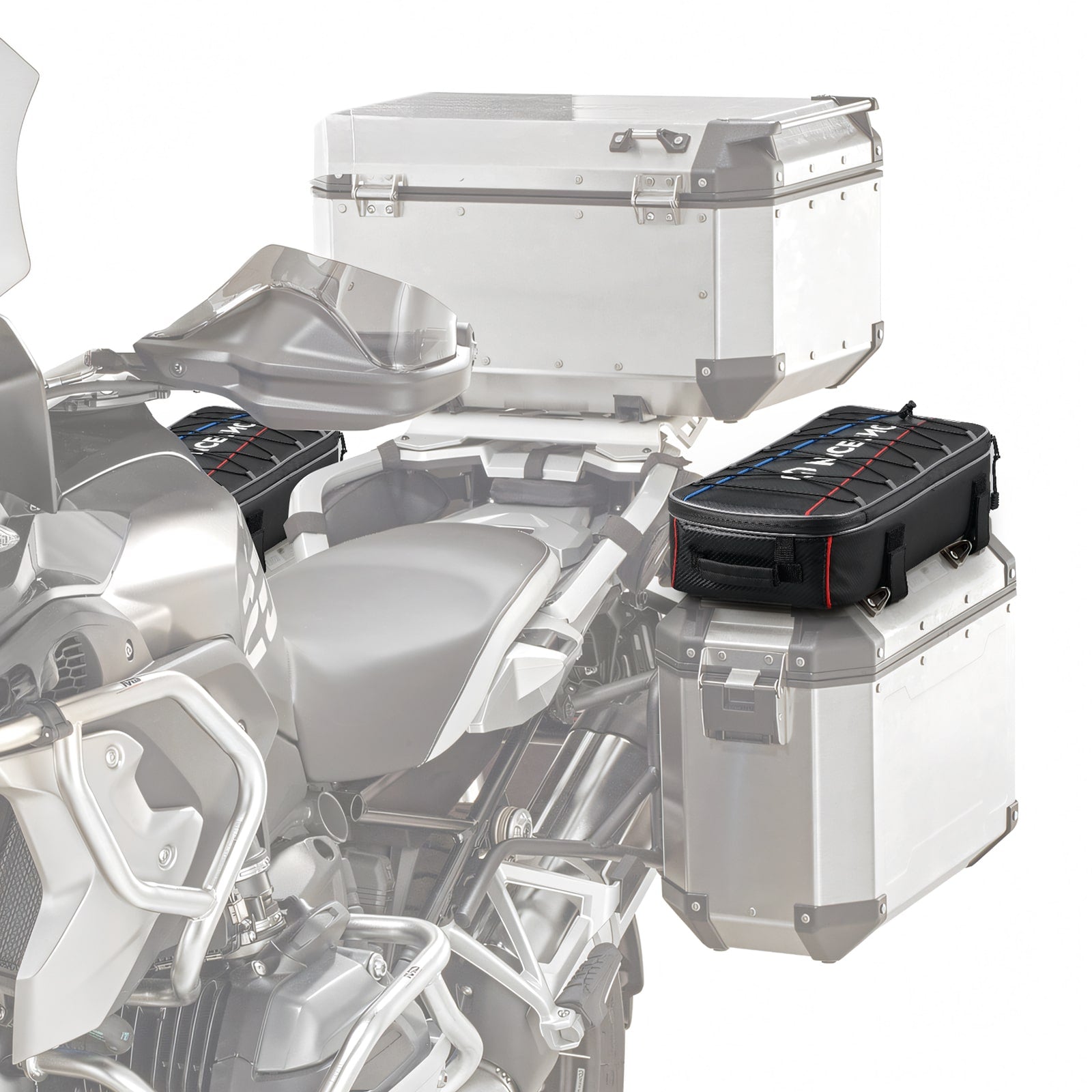 Motorcycle Top Case Bag 20L | One Expandable+One Insulation Bag For BMW R1250GS Adv R1200 GS