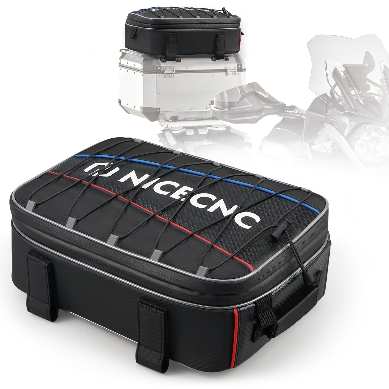 Motorcycle Top Case Bag 20L | One Expandable+One Insulation Bag For BMW R1250GS Adv R1200 GS