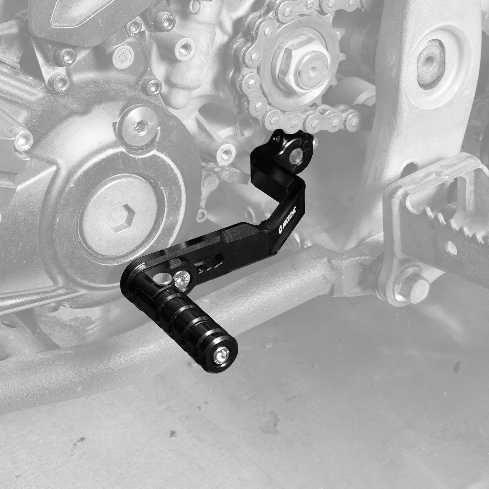 ATV Engine Case Saver Chain Guide Guard+ Folding Shift Lever For Yamaha YFZ450R