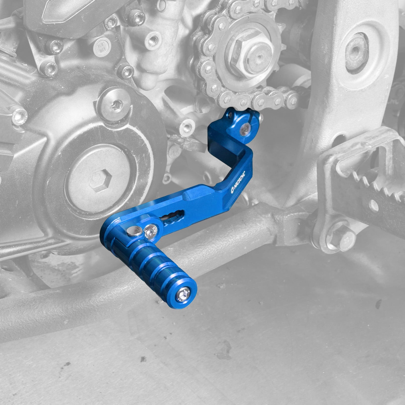 ATV Engine Case Saver Chain Guide Guard+ Folding Shift Lever For Yamaha YFZ450R