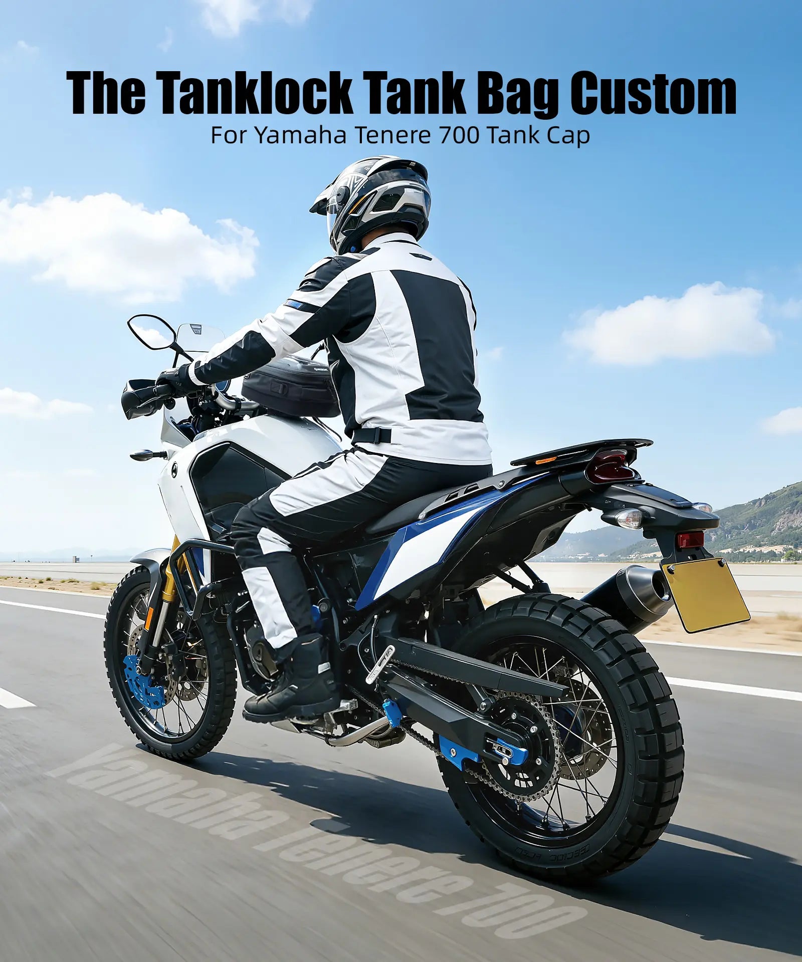 6L Quick-Release Tank Bag For Yamaha Tenere 700 2019-2024