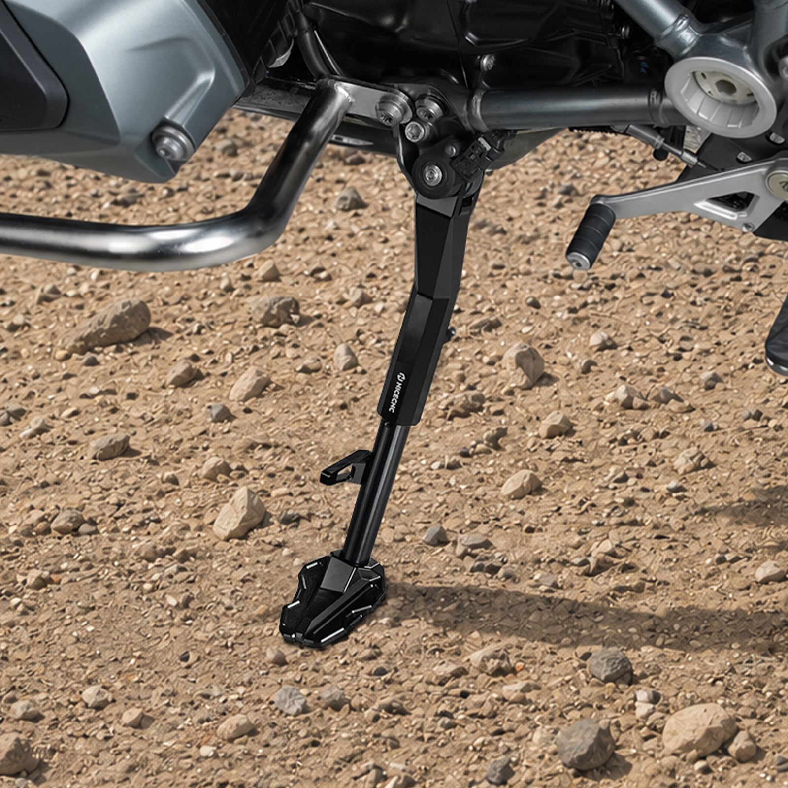 Adjustable Side Stand Kickstand for BMW R1200GS & R1250GS Adventure 2013-2019 & 2019-2024