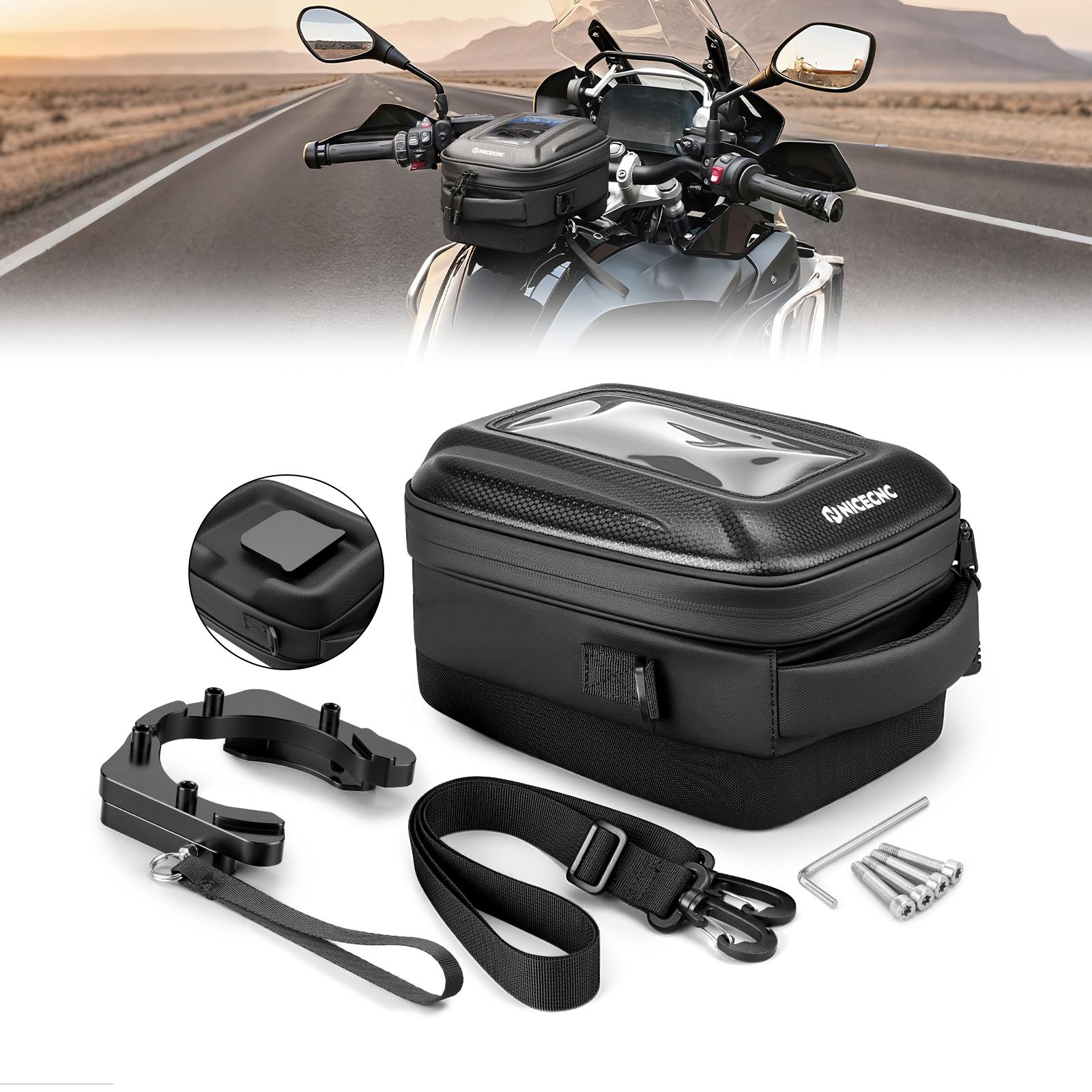 6L Waterproof Quick-Release Tank Bag For 2017-2024 BMW R1250GS