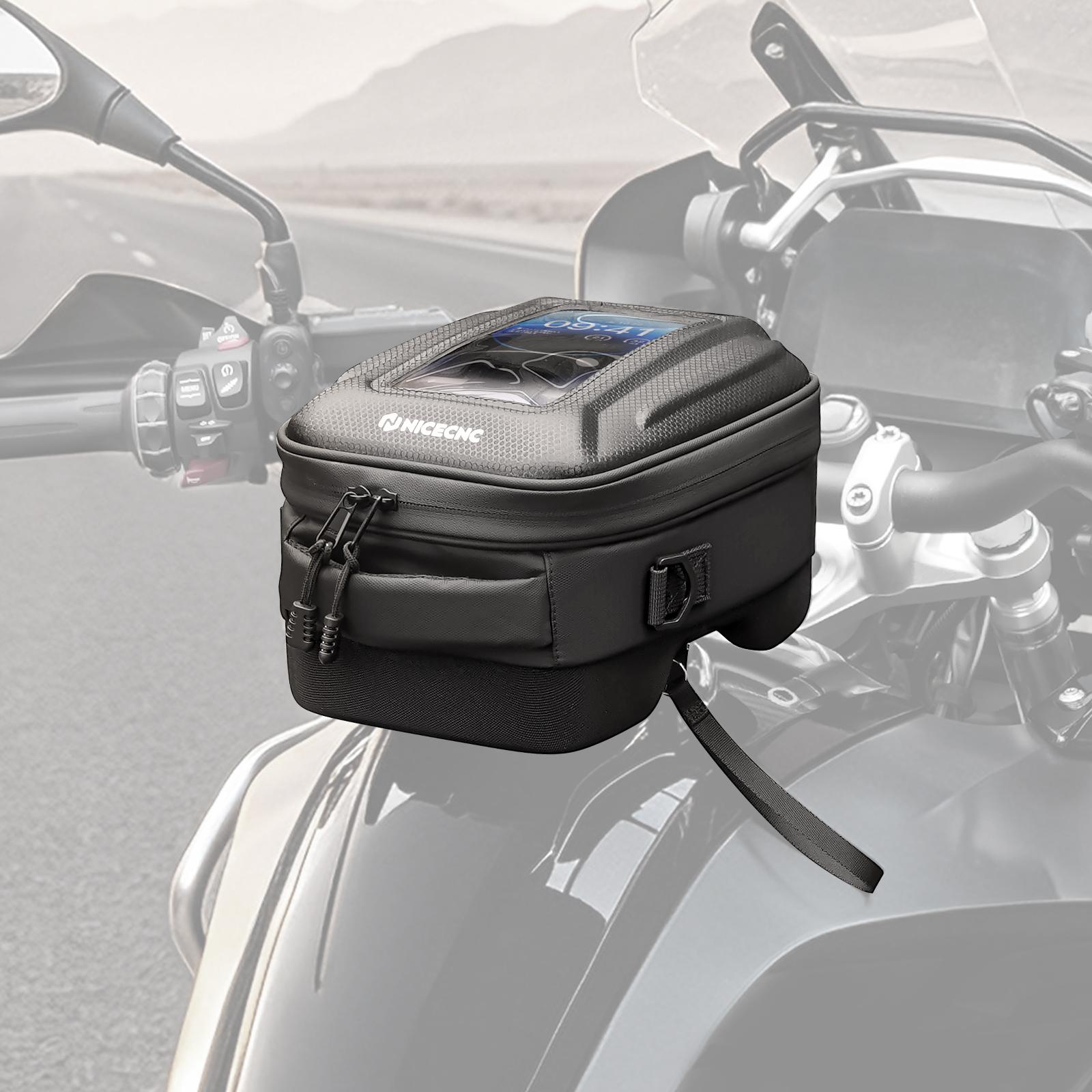 Quick-Release Motorcycle Tank Bag For BMW R 1250 GS Push-Pull Lock System Waterproof