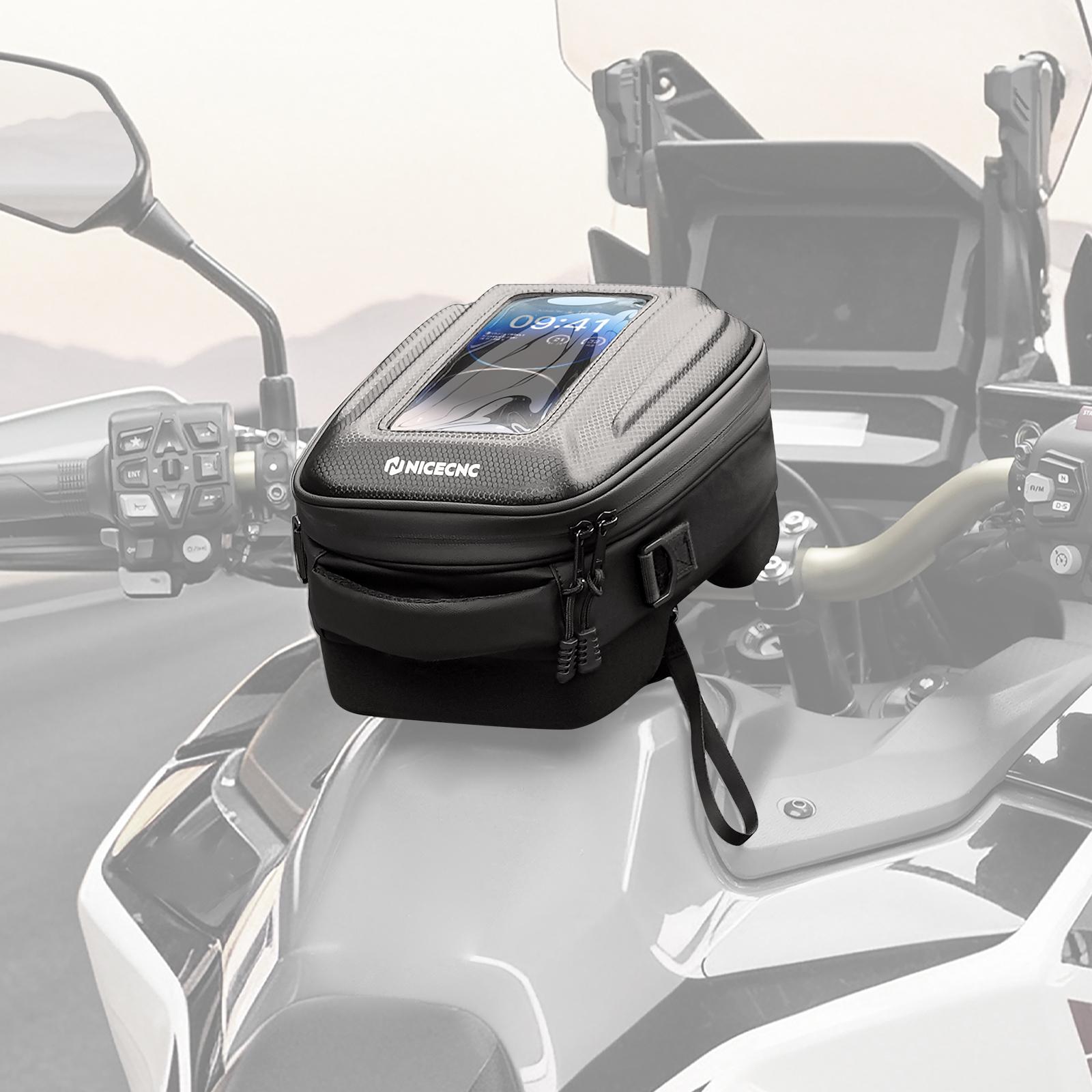 Quick-Release Tank Bag For Honda Africa Twin CRF 1100L Push-Pull Lock System