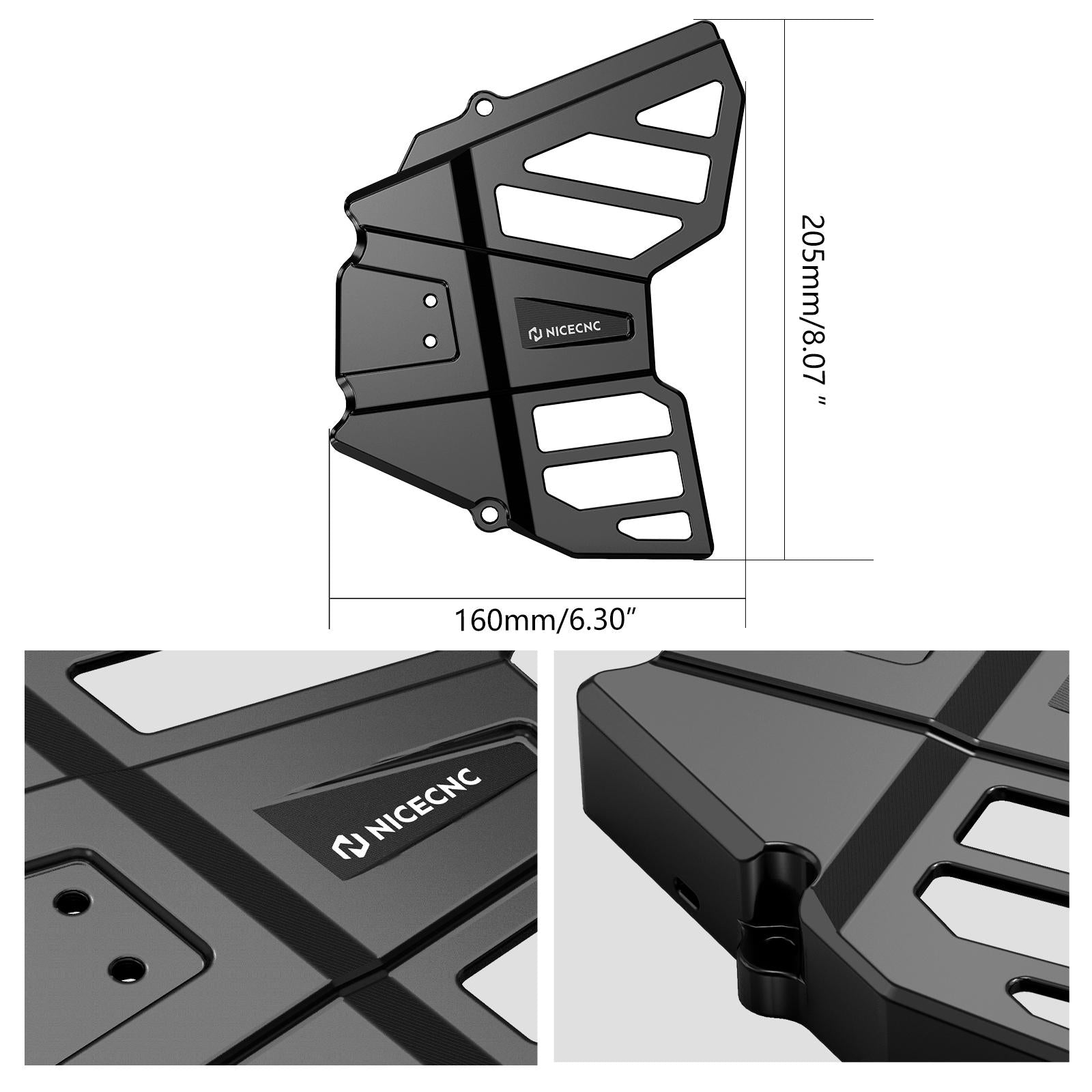 Front Sprocket Cover Chain Guard Case Saver For Honda Africa Twin CRF 1000 1100L