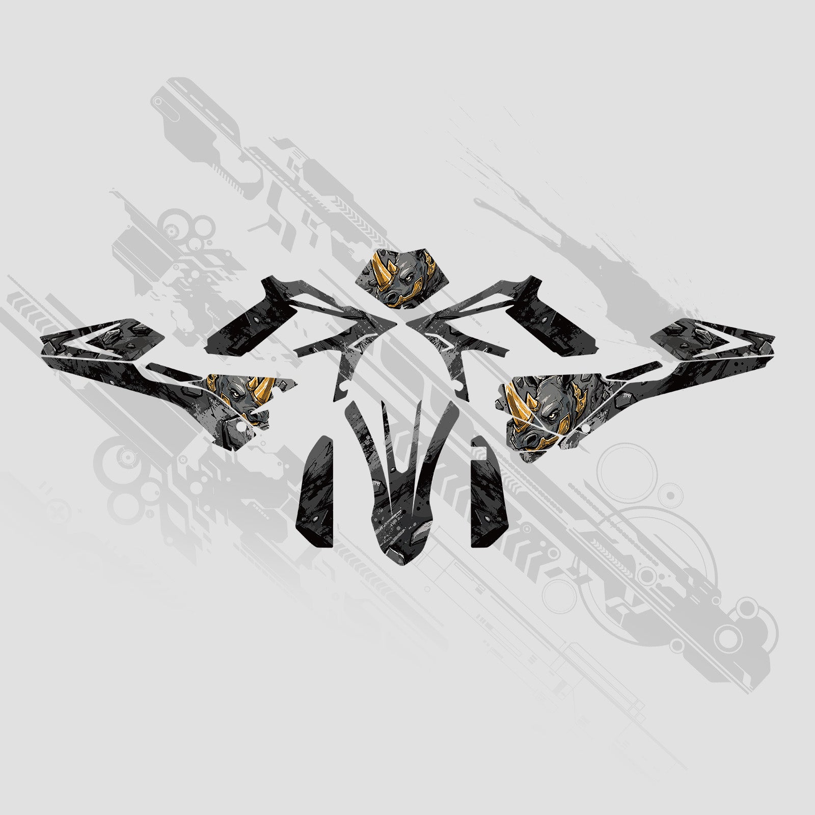 Full Graphics Decals Stickers Set For BETA RR 4ST-2ST 2018-2019