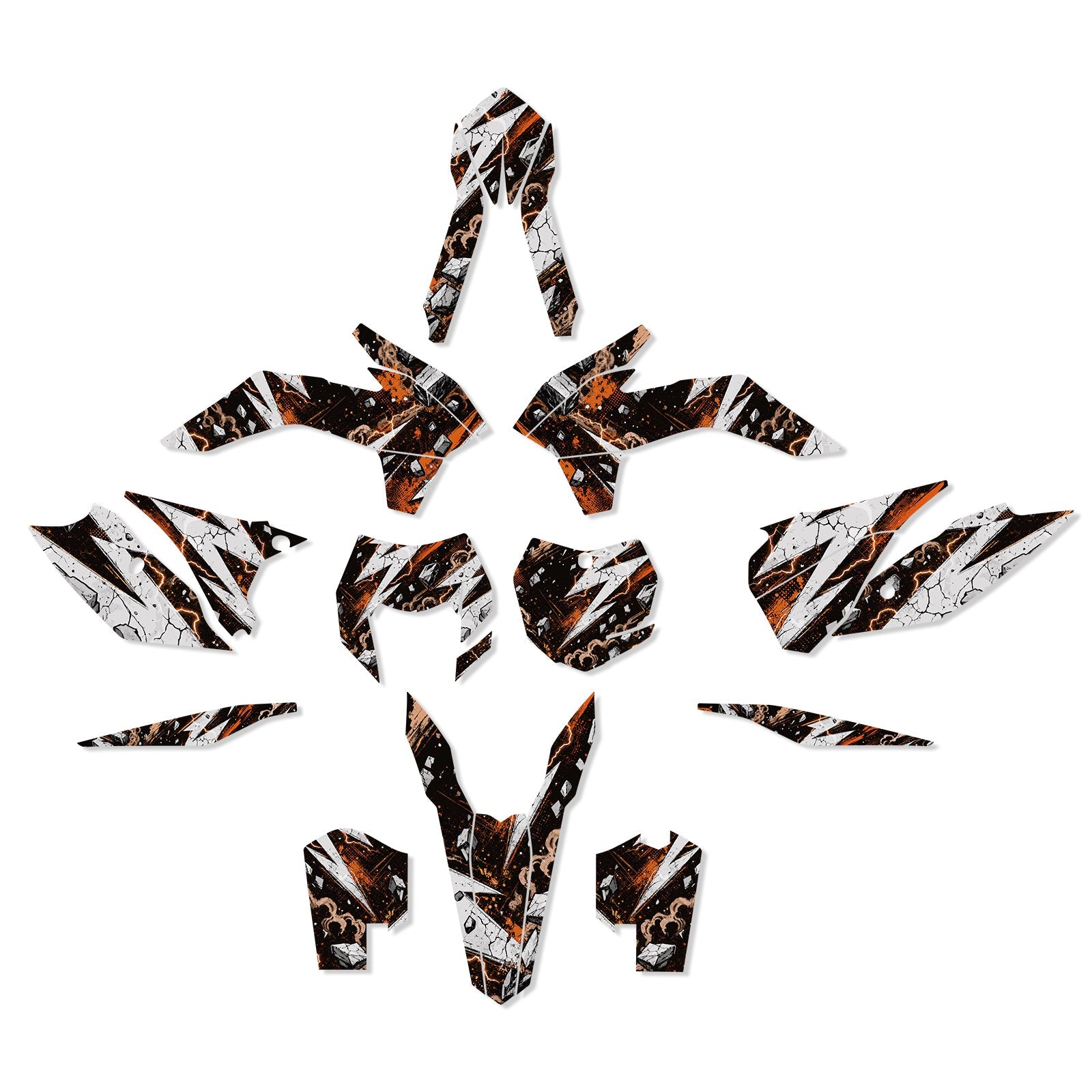 Full Graphics Decals Kit For KTM EXC XC-W XCF-W 2014-2016