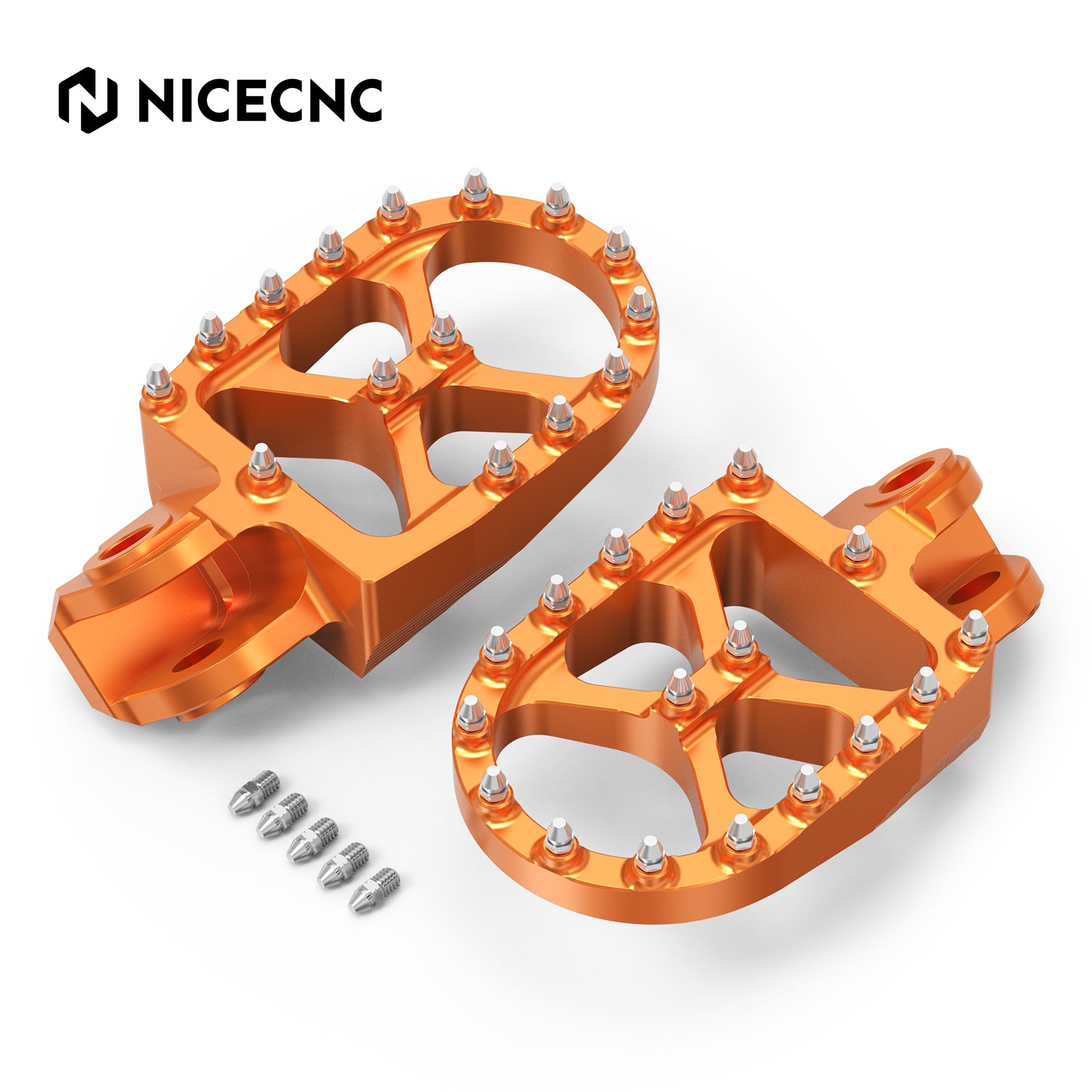 CNC Wide Forged Foot Pegs For KTM 350 500 EXC-F 1998-2016