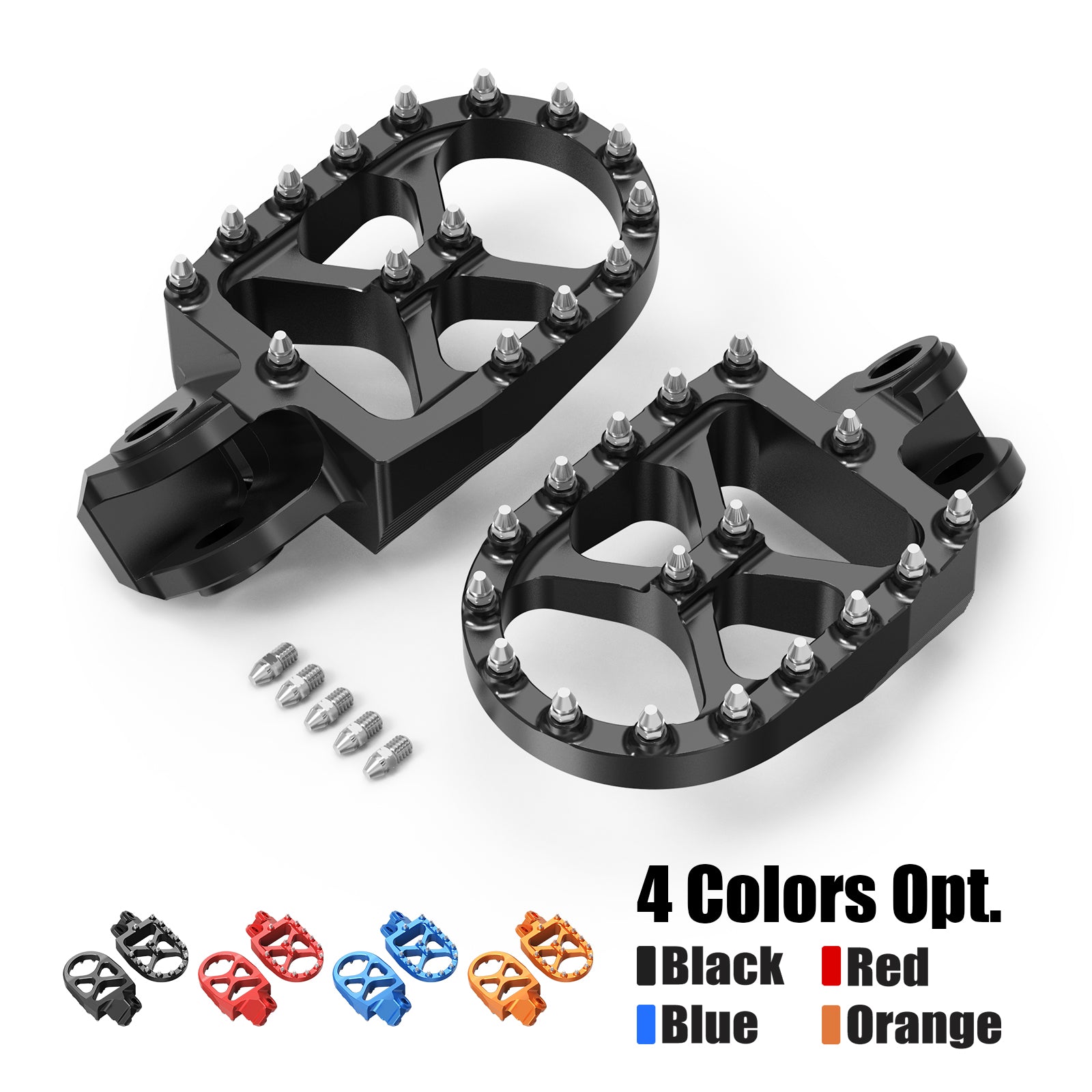 CNC Wide Forged Foot Pegs For KTM 350 500 EXC-F 1998-2016