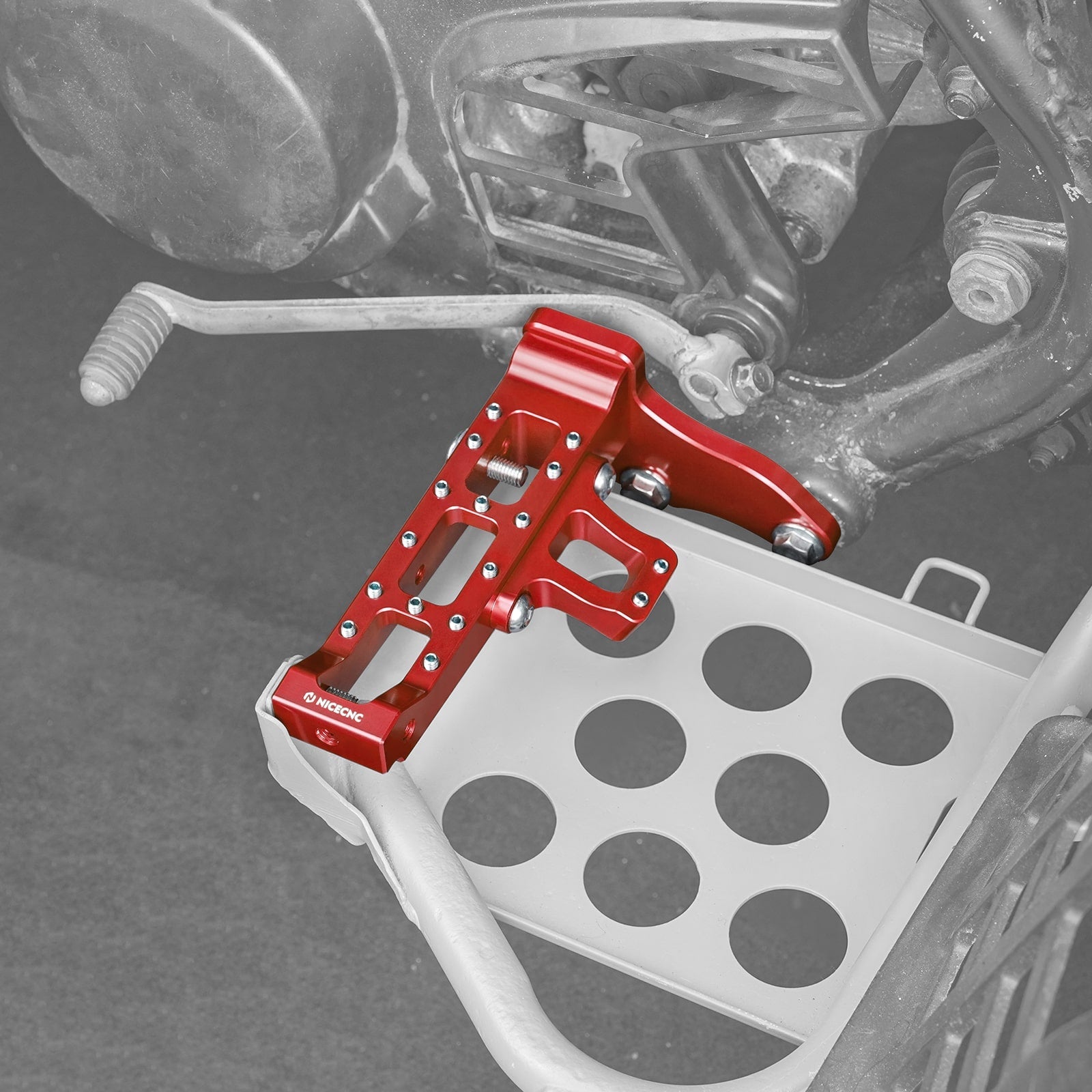 ATV Extended Wider Foot Pegs Rest Pedals For Yamaha Banshee 350 1987-2006