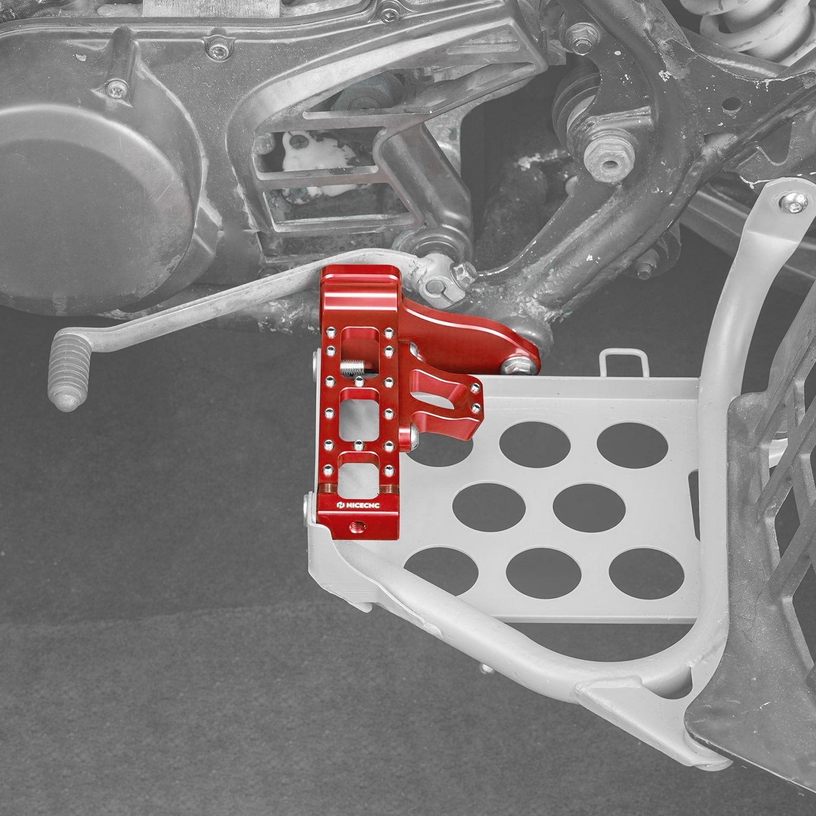ATV Extended Wider Foot Pegs Rest Pedals For Yamaha Banshee 350 1987-2006