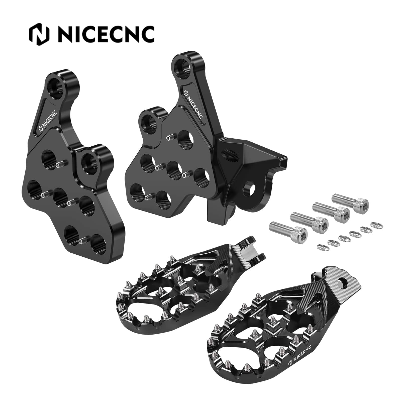 Enlarged Foot Pegs Footrest For Surron Light Bee X/ S/ L1E Segway X160 X260
