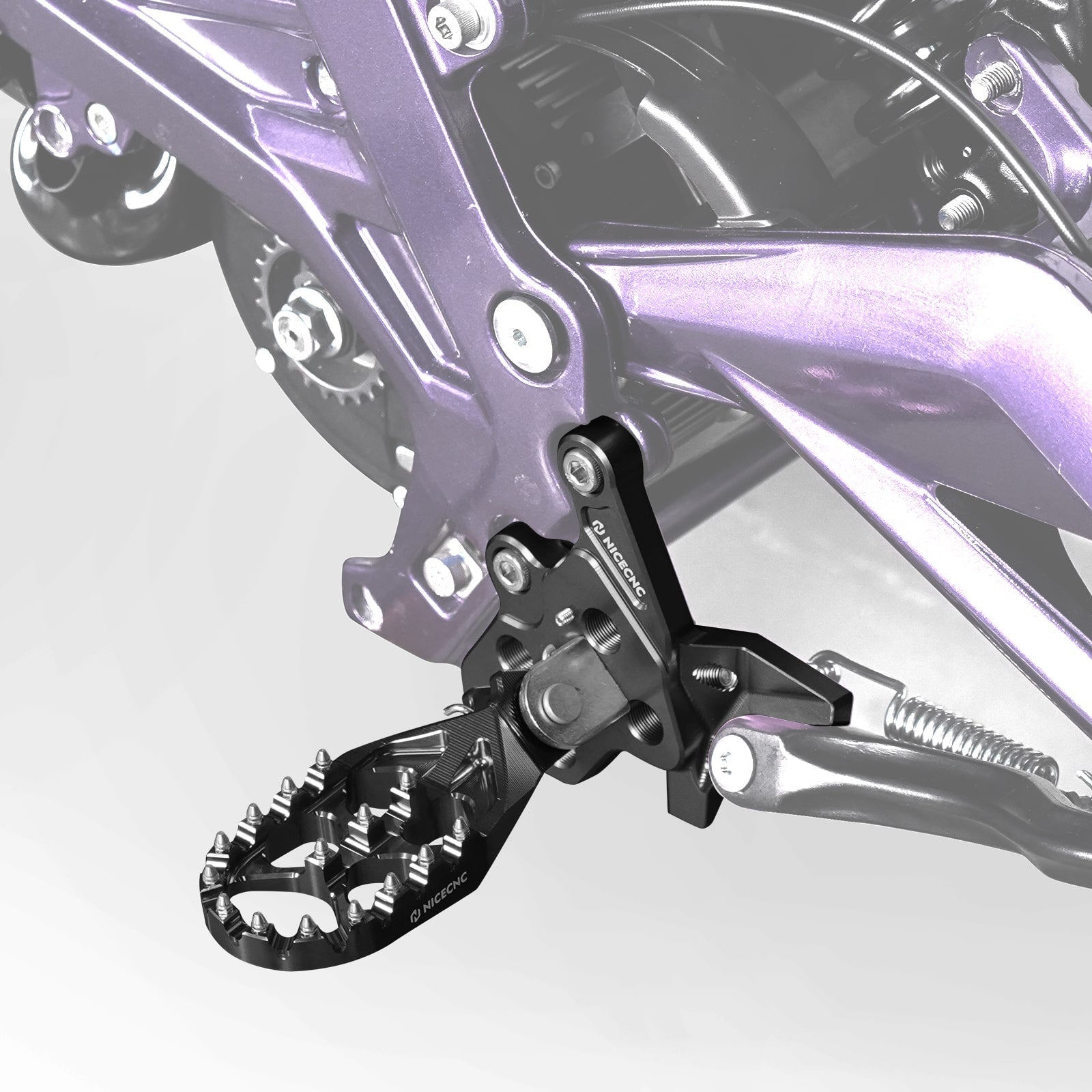 Enlarged Foot Pegs Footrest For Surron Light Bee X/ S/ L1E Segway X160 X260