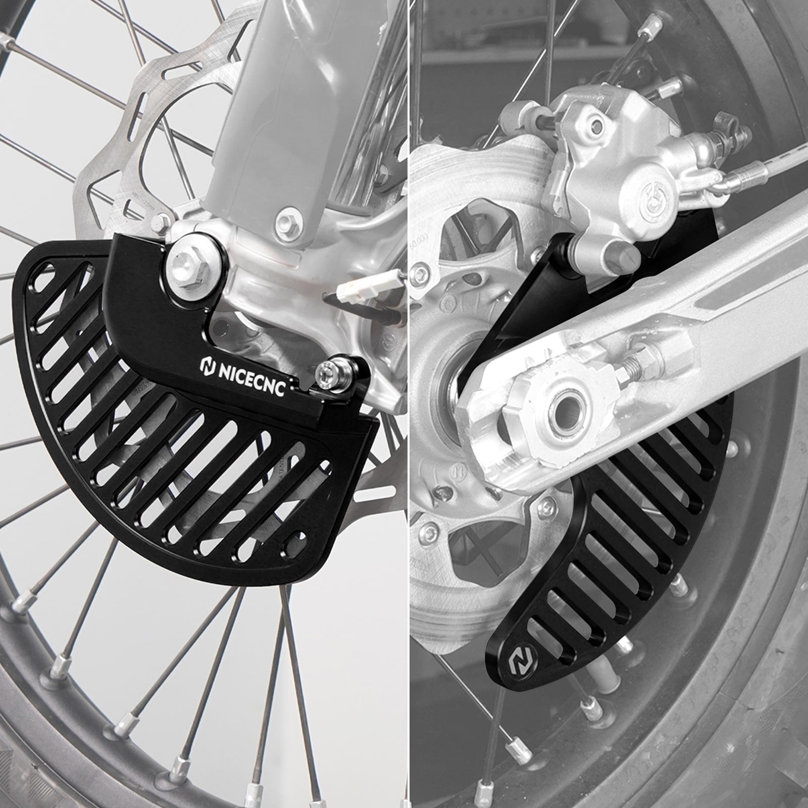 Front Rear Brake Disc Guard Kit For STARK VARG MX EX 2024-2025