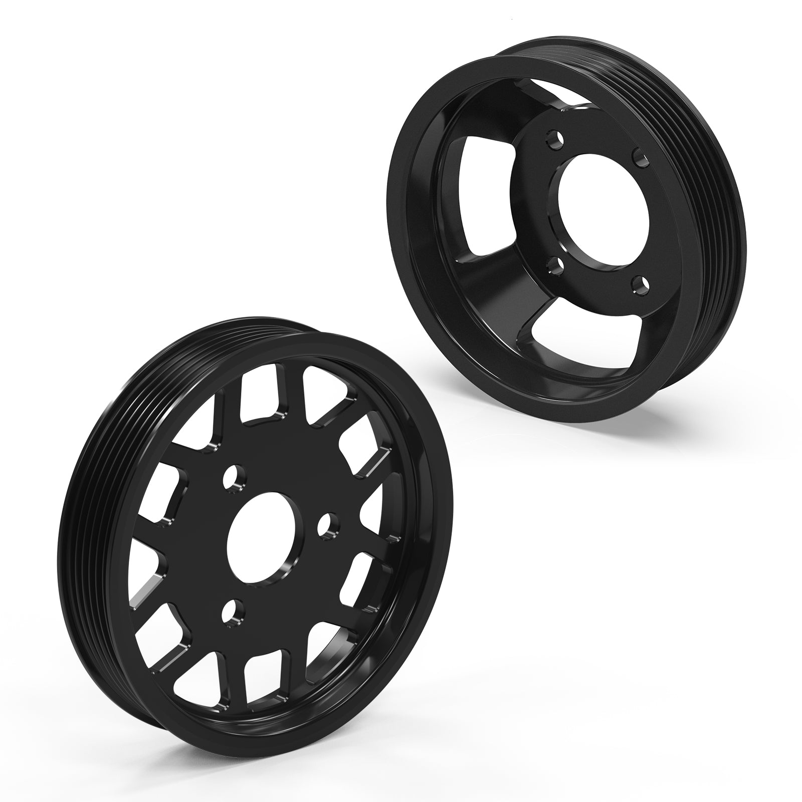 Billet Aluminum Water Pump Pulley For BMW E46 E39 E60 E61 E38 E65 E66 E83 E53 E85 Z3