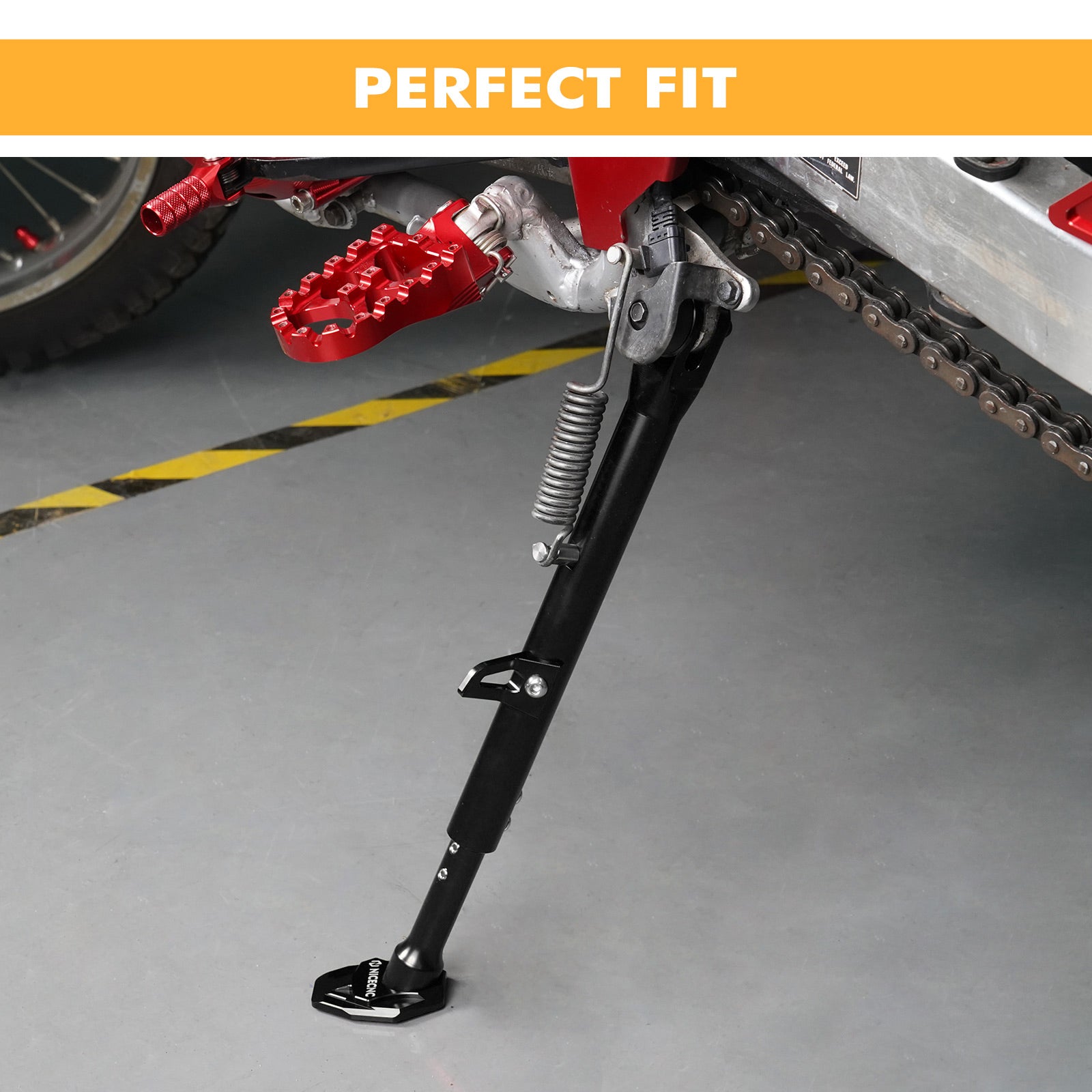 Adjustable Kickstand Aluminum Lowering Links for Honda XR650L 1993-2025