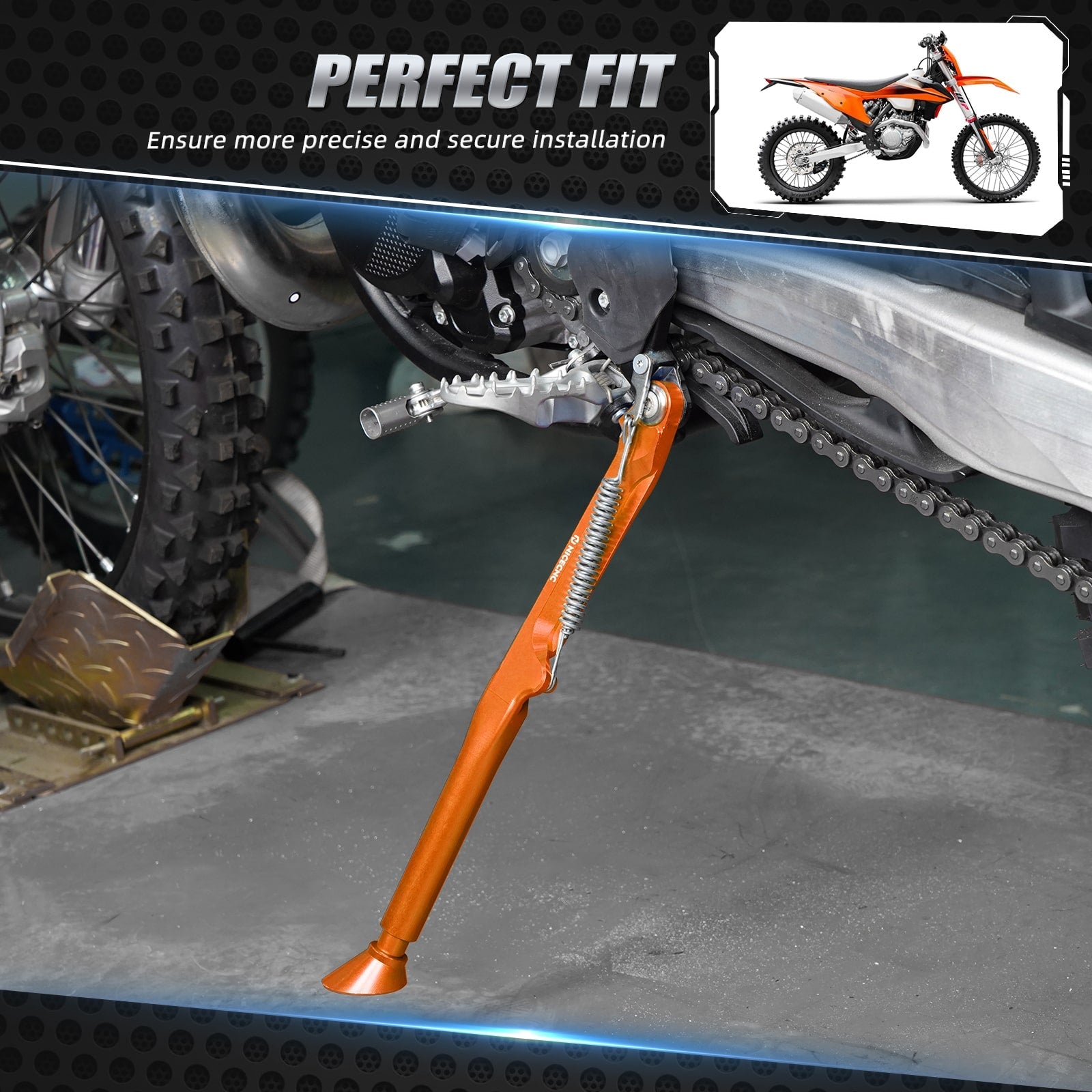 Adjustable Kickstand Lowering Links For KTM EXC XC-F XC-W Husqvarna TE FE GasGas